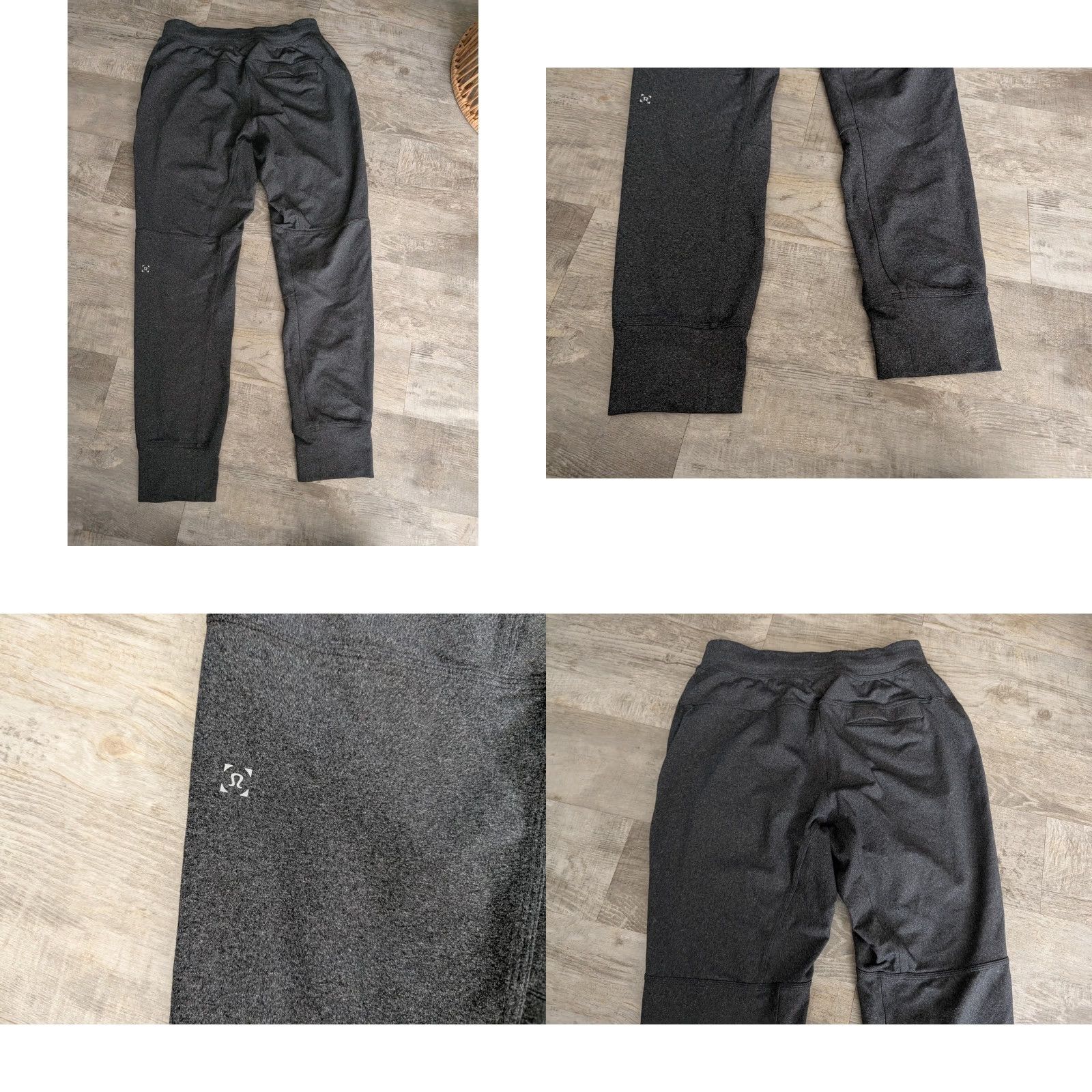 Lululemon Lululemon Intent Jogger Mens M Gray Drawstring Pockets Tapered Pants Activewear Athletic Athleisure Gym & Training Mens 30in Inseam LM5840S Size US 31 - 8 Thumbnail