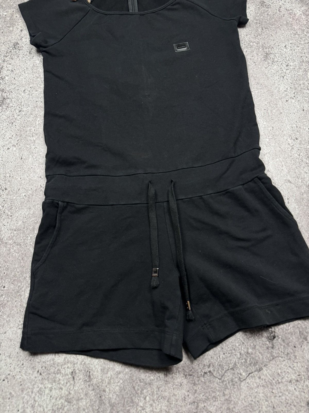 Dolce & Gabbana VINTAGE DOLCE & GABBANA Y2K OVERALLS SUIT SHORTS TANK TOP Size XS / US 0-2 / IT 36-38 - 2 Thumbnail