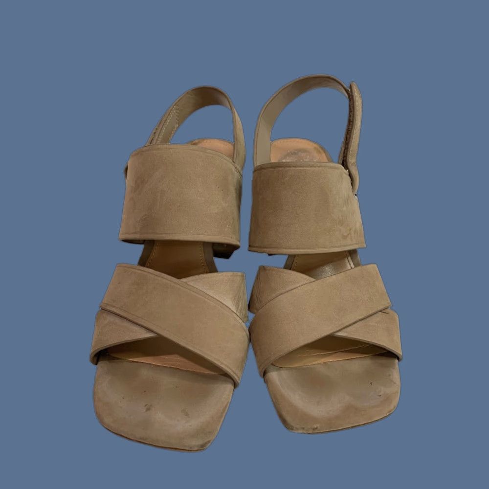 Vince Camuto Vince Camuto Women Size 6 Brown Suede Bebendy Block Heel Sandals User: Vince Camuto Women Size 6 Brown Suede Bebendy Block Heel Sandals Size US 6 / IT 36 - 1 Thumbnail