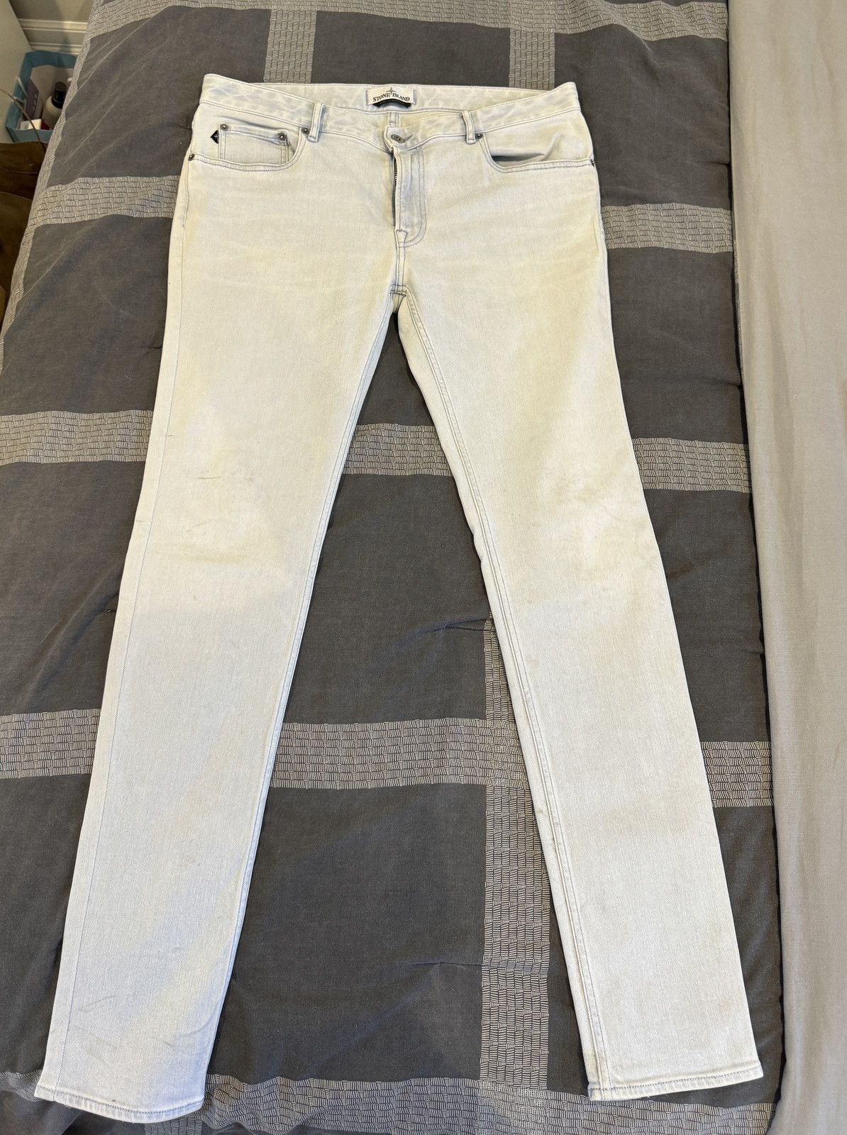 Stone Island Stone Island Light Washed Jeans Size US 34 / EU 50 - 5 Thumbnail