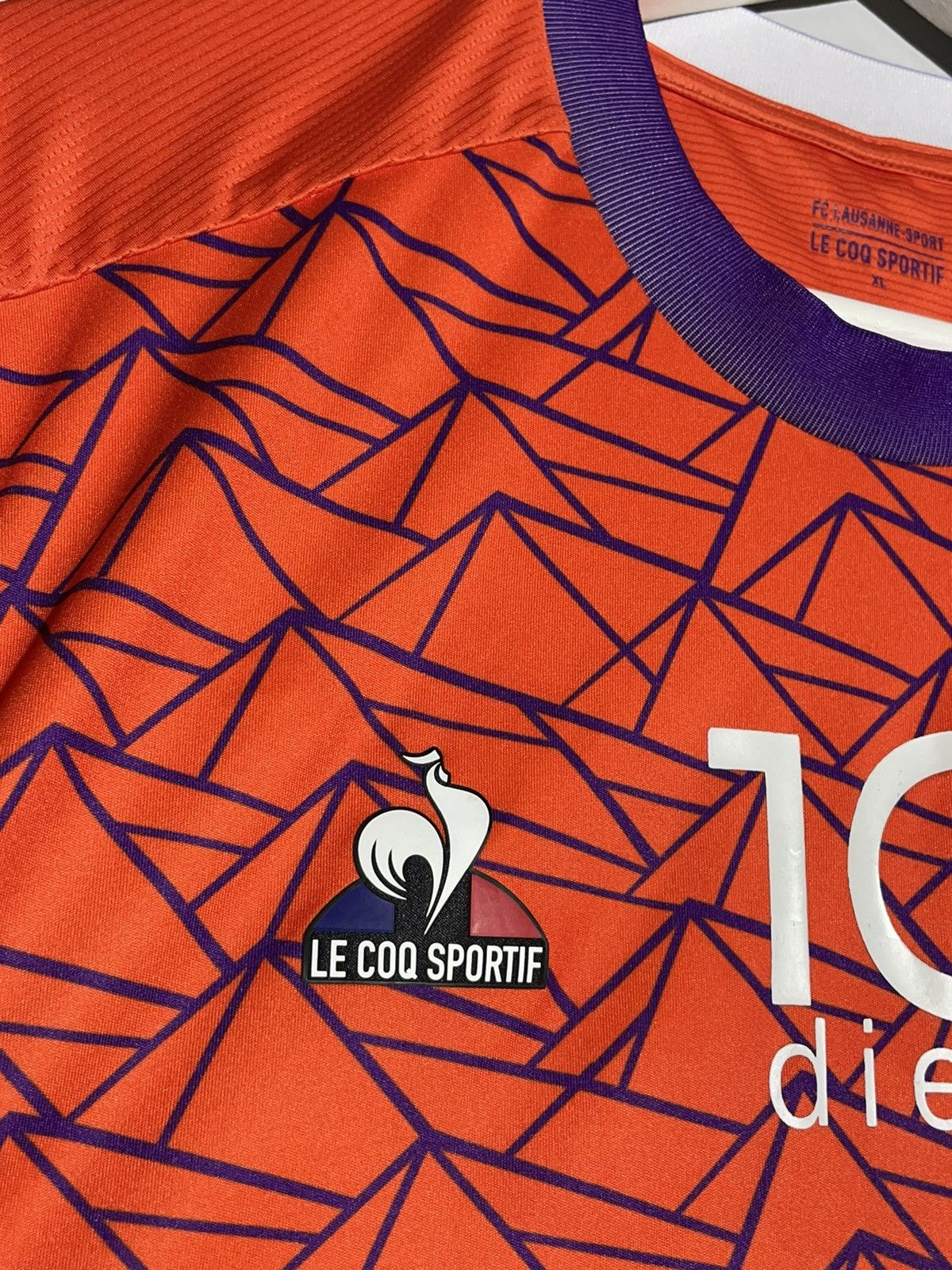 Le Coq Sportif Lausanne Sport Le Coq Sportif 2023/24 Away Football Shirt Size US XL / EU 56 / 4 - 7 Thumbnail