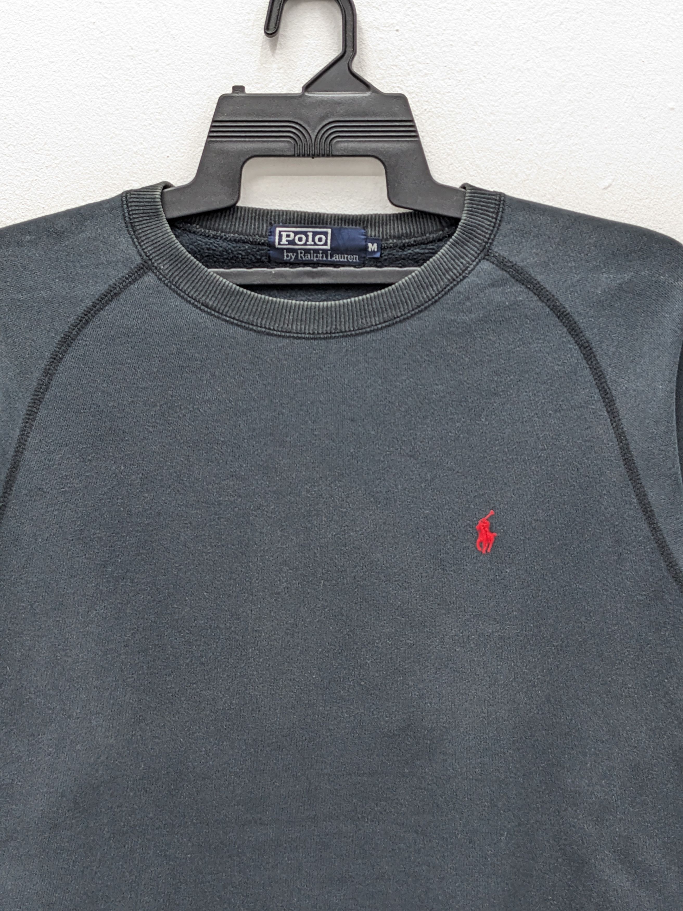Polo Ralph Lauren Vintage Polo Ralph Lauren Red Pony Logo Raglan Sweatshirt Size US M / EU 48-50 / 2 - 3 Thumbnail