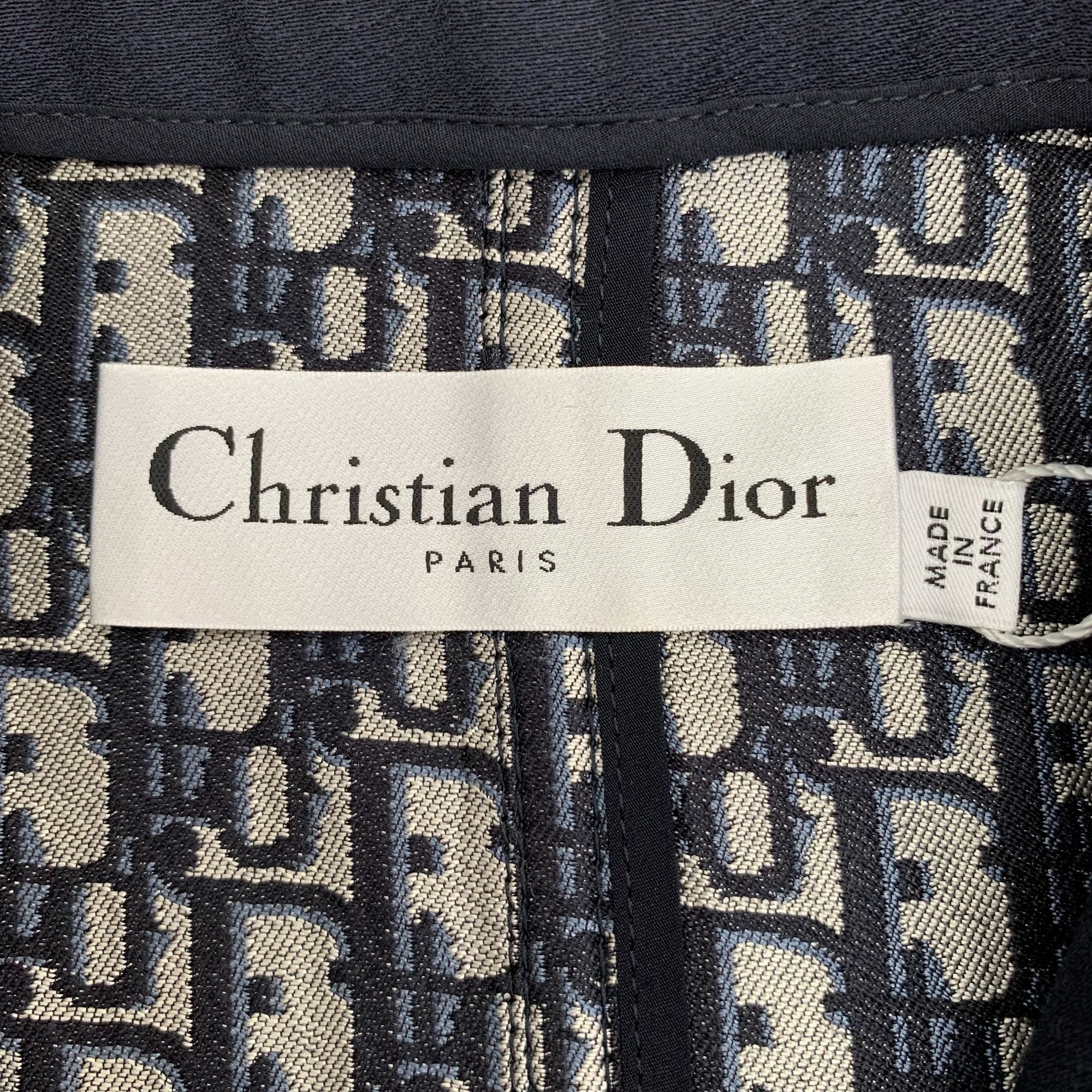 Dior Christian Dior Cropped Jacket With Gold-Tone Buttons Size M / US 6-8 / IT 42-44 - 6 Thumbnail