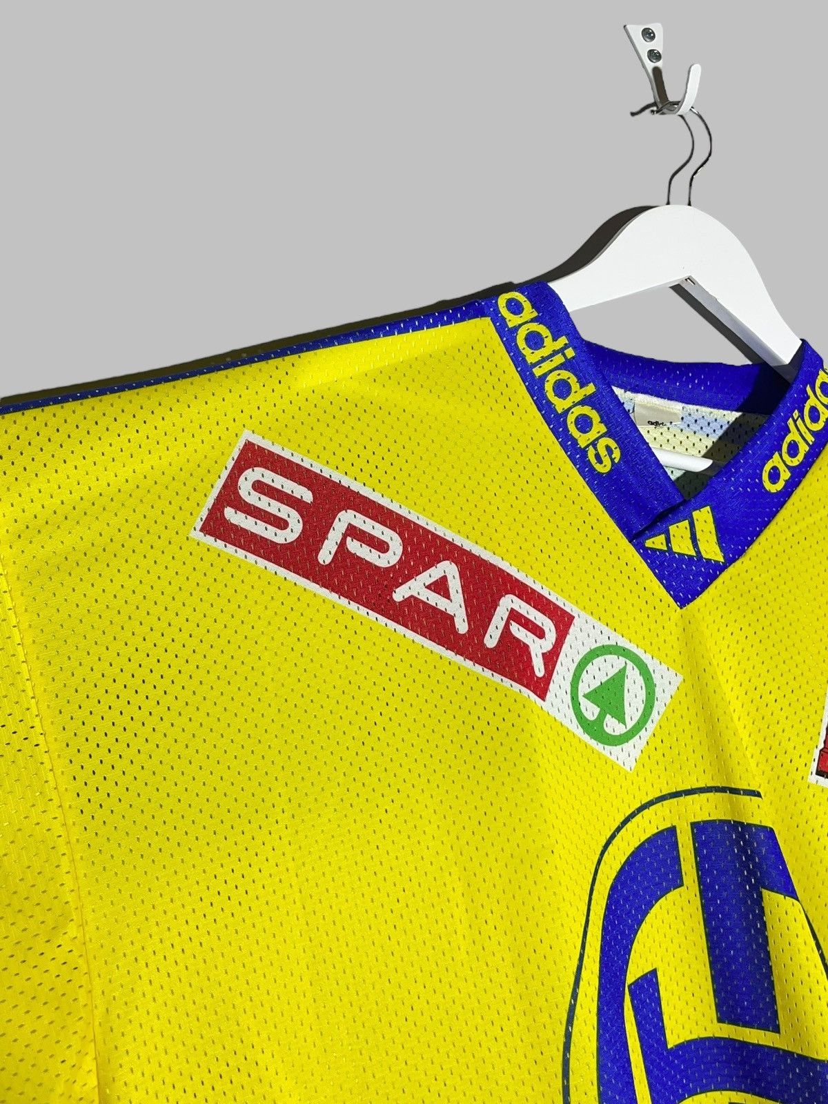 Adidas × Vintage HC Davos Vintage Adidas Ice Hockey Jersey NHL Shirt Size US XL / EU 56 / 4 - 4 Thumbnail