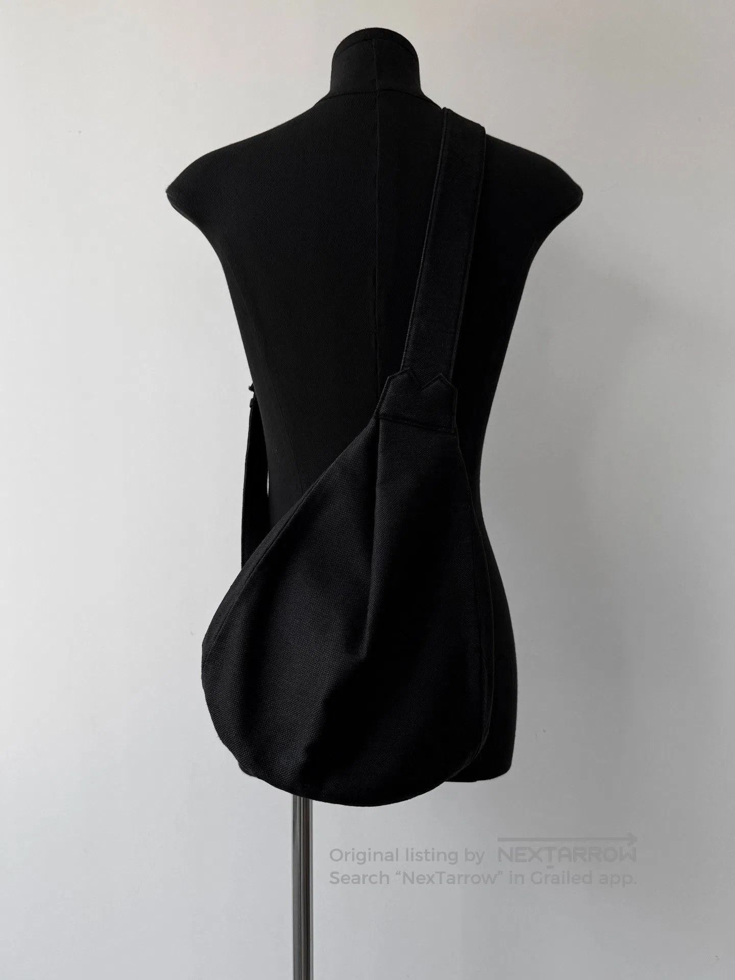 Yohji Yamamoto Yohji Yamamoto Discord Linen Drop Bag. Size ONE SIZE - 3 Thumbnail