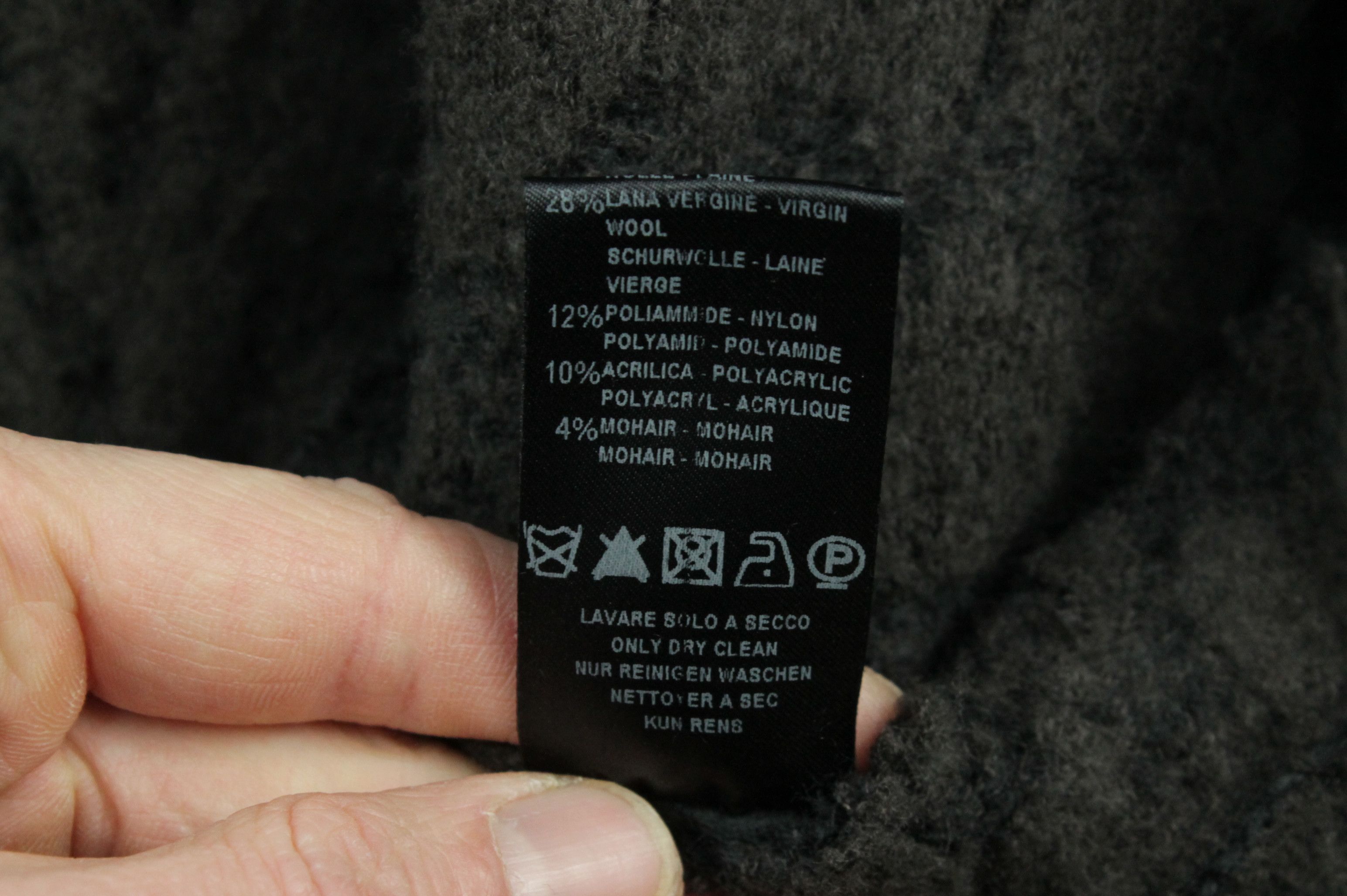 Transit Transit Par-Such Wool Mohair Blend Lagenlook Coat Size L / US 10 / IT 46 - 11 Thumbnail
