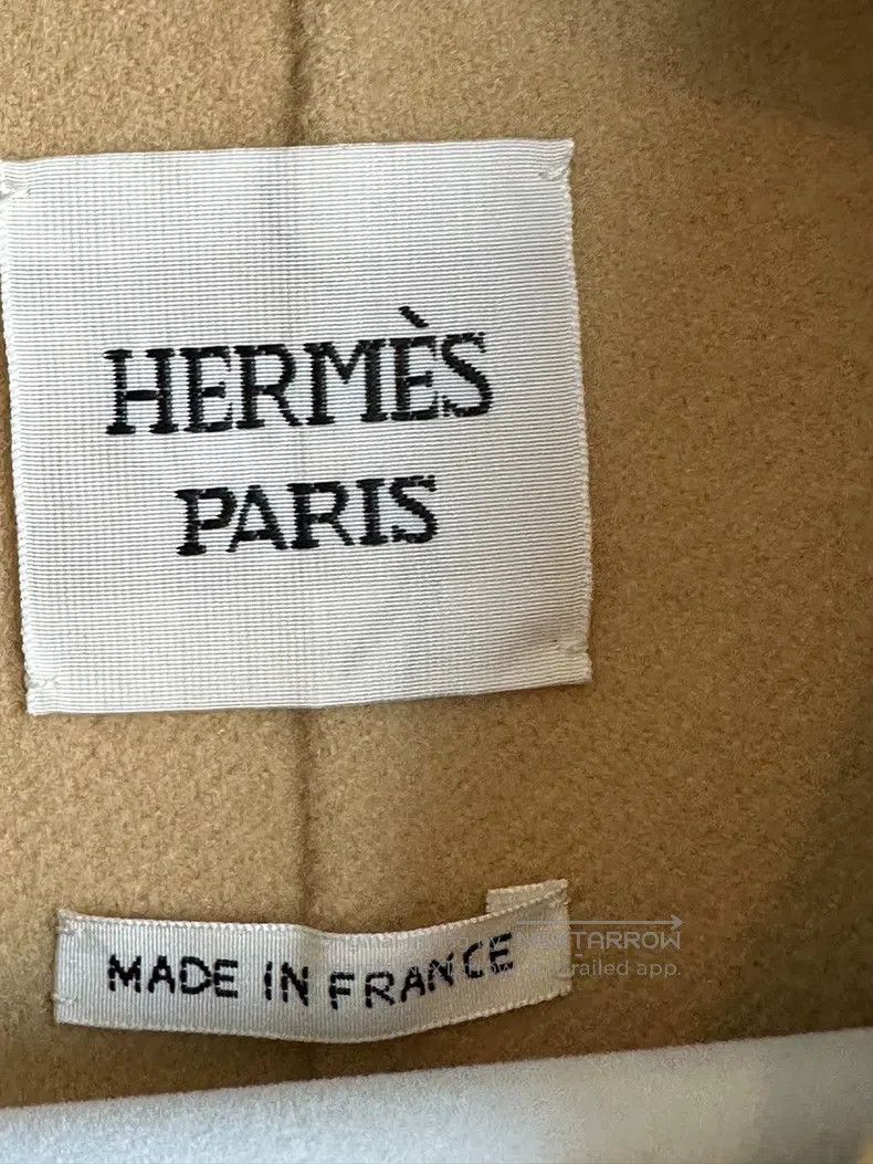 Hermes Hermes Pumpkin Orange Short Cloak with Buttons Size XS / US 0-2 / IT 36-38 - 2 Thumbnail