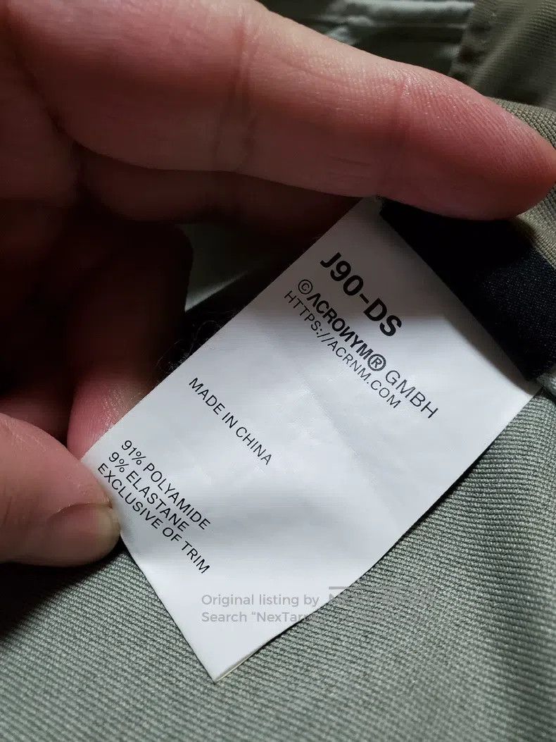 Acronym Acronym Green Jacket Size US L / EU 52-54 / 3 - 8 Thumbnail