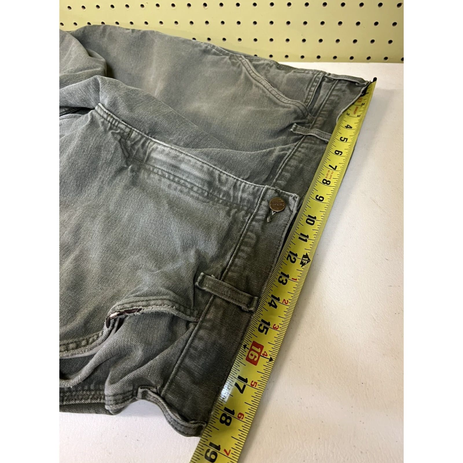Carhartt VINTAGE Carhartt Carpenter Pants Green 36 X 30 Lined Distressed USA Regular Men’s Pants Size US 36 / EU 52 - 7 Thumbnail