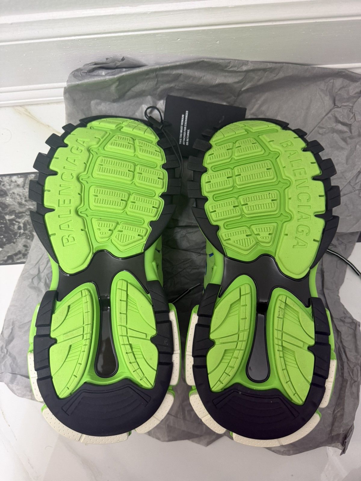 Balenciaga Balenciaga Track Sneaker Green Blue Black Size 41 Brand New Size US 8 / EU 41 - 11 Thumbnail