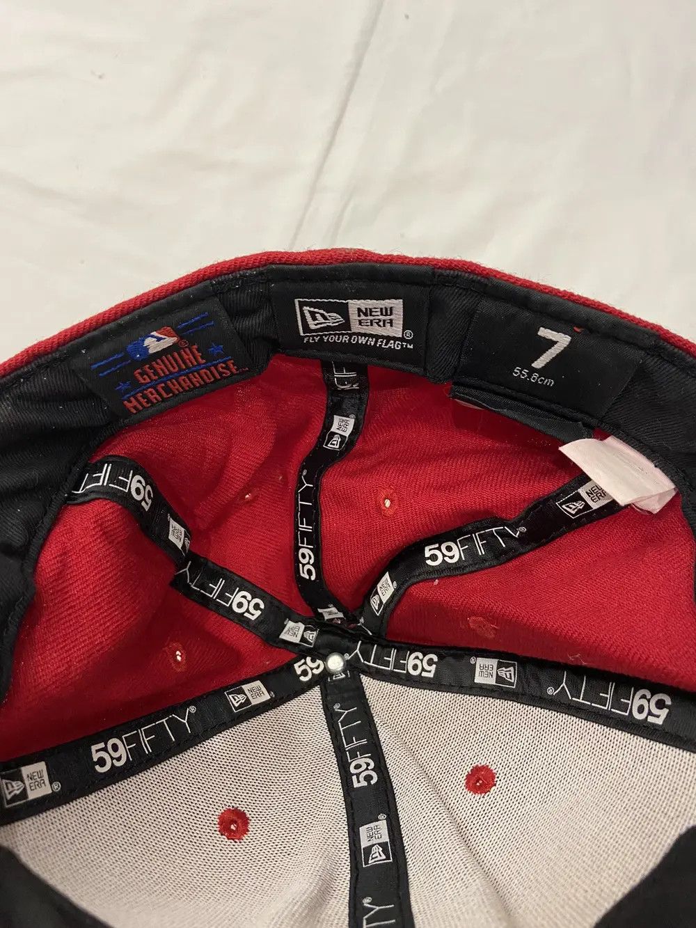 New Era VINTAGE 90’S NEW YORK YANKESS NY SNAPBACK MLB Y2K CAP HAT Size ONE SIZE - 12 Thumbnail