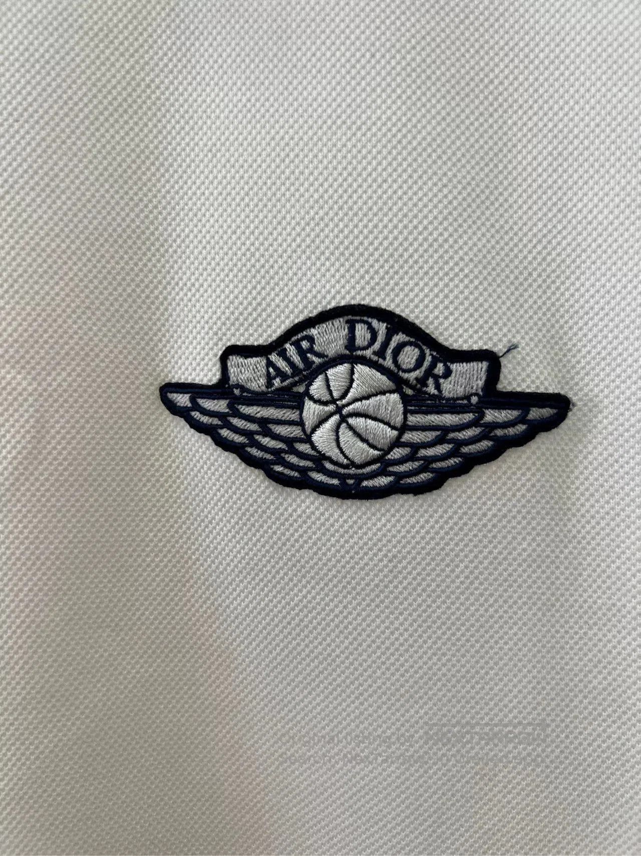 Japanese Brand Dior Jordan Embroidered Short-Sleeve Polo. Size US XL / EU 56 / 4 - 4 Thumbnail