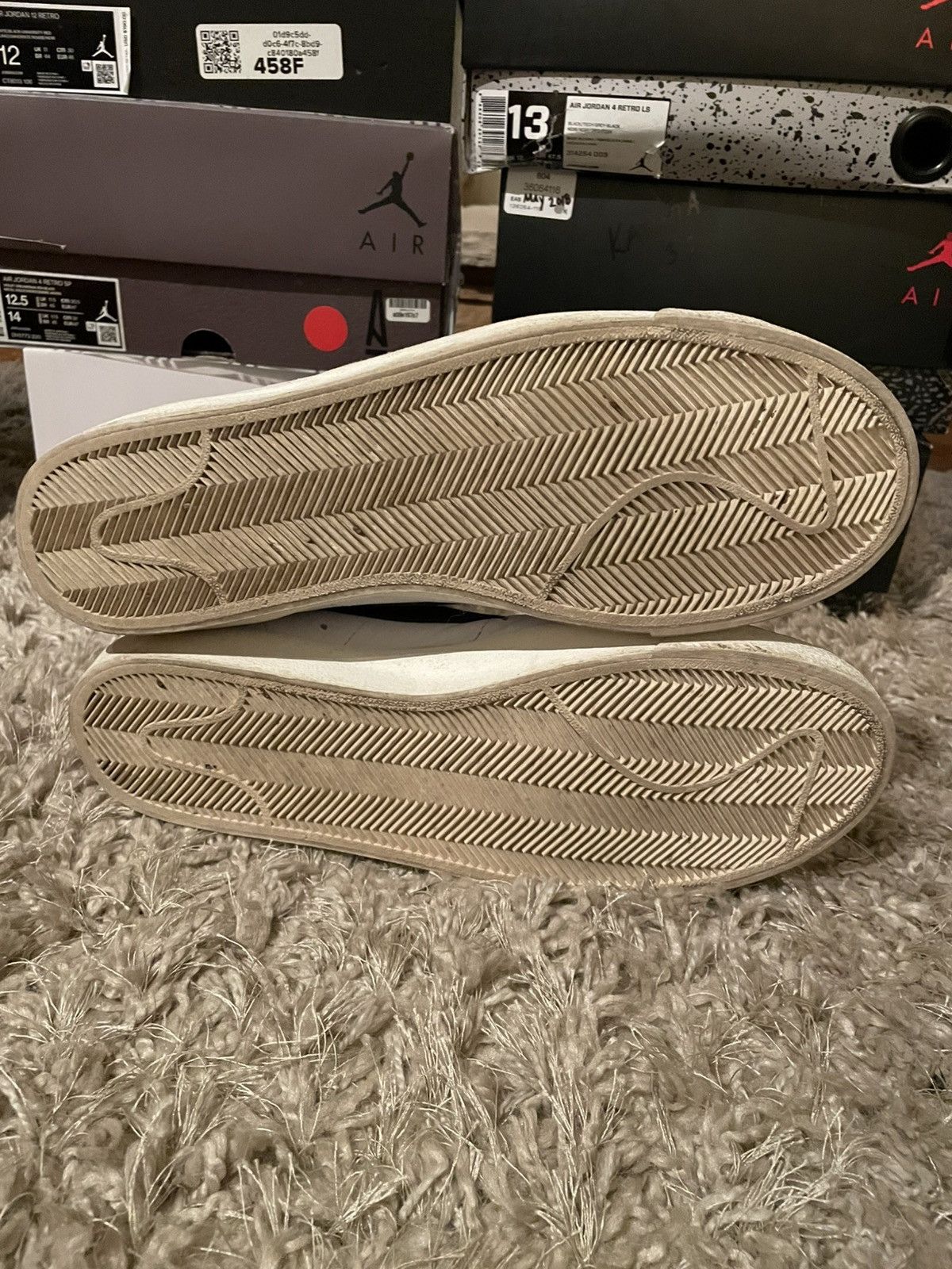 Nike Nike Blazer High White/Black Size US 12 / EU 45 - 7 Thumbnail