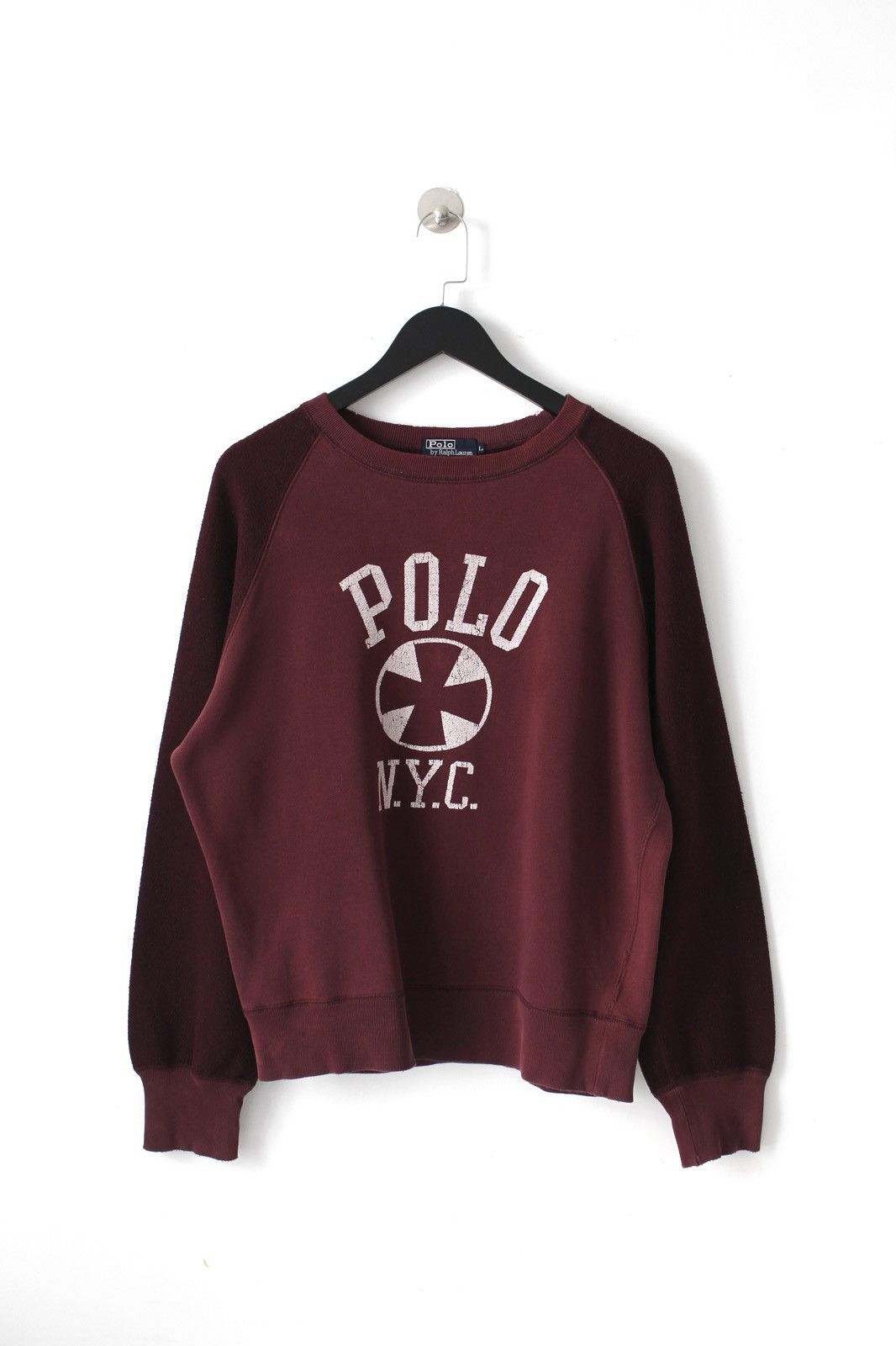 Polo Ralph Lauren 1990S POLO RALPH LAUREN “POLO N.Y.C.” CREWNECK SWEATSHIRT Size US L / EU 52-54 / 3 - 1 Thumbnail
