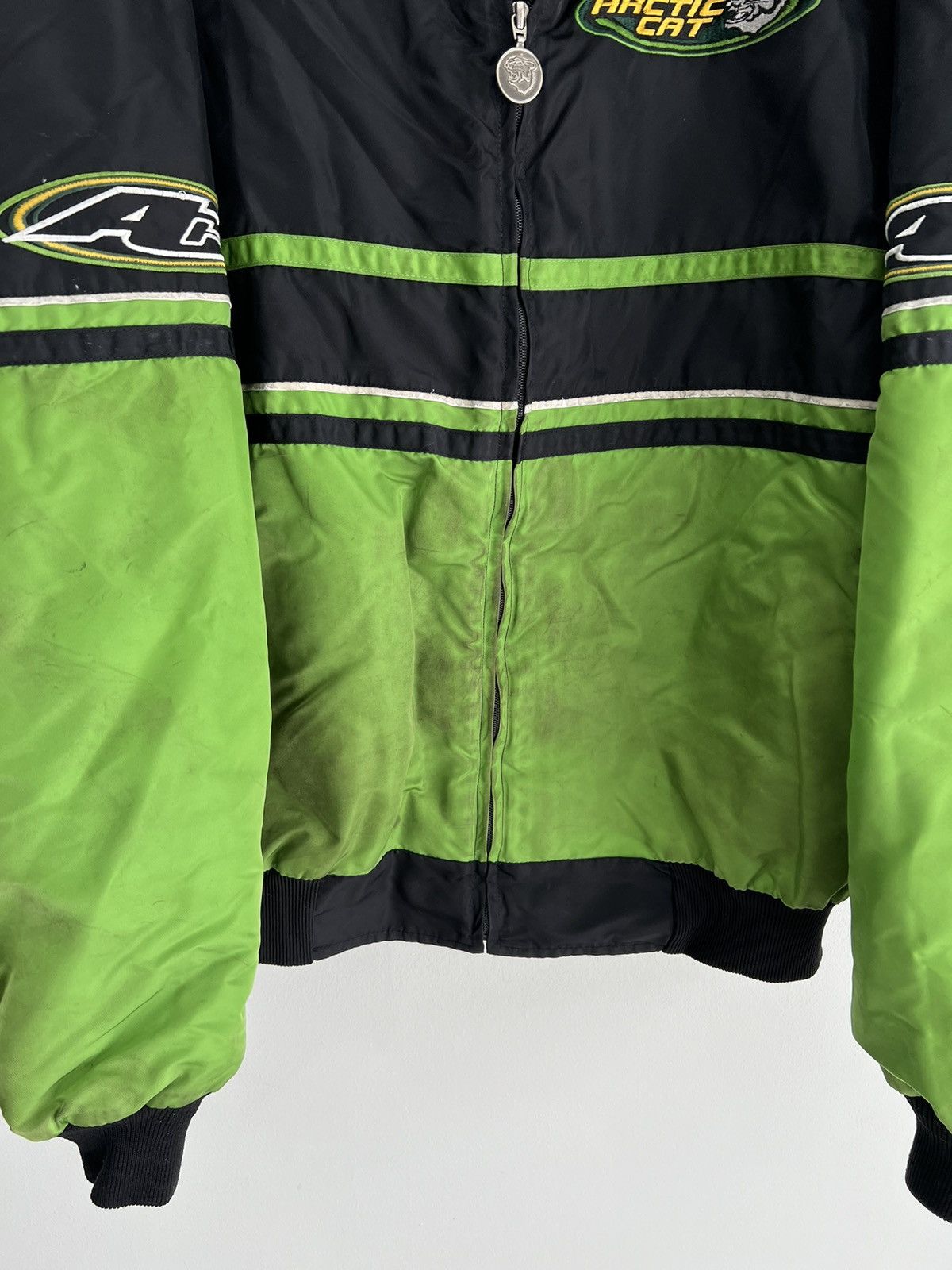 Vintage Vintage Arctic Cat Jacket racing sweater shirt Size US L / EU 52-54 / 3 - 3 Thumbnail