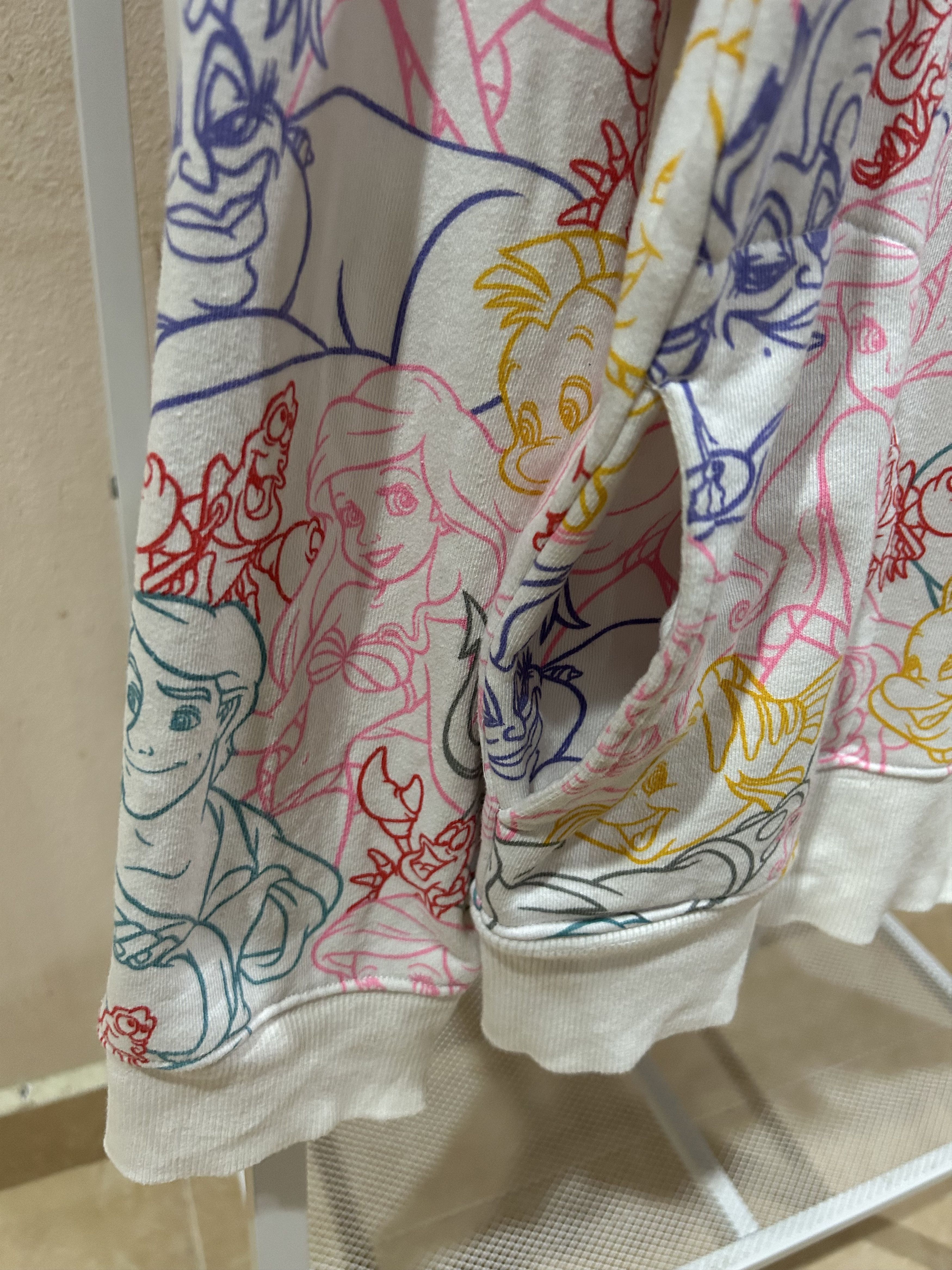 Disney RARE Vintage Tokyo Disneyland Resort The Little Mermaid AOP Size US L / EU 52-54 / 3 - 4 Thumbnail