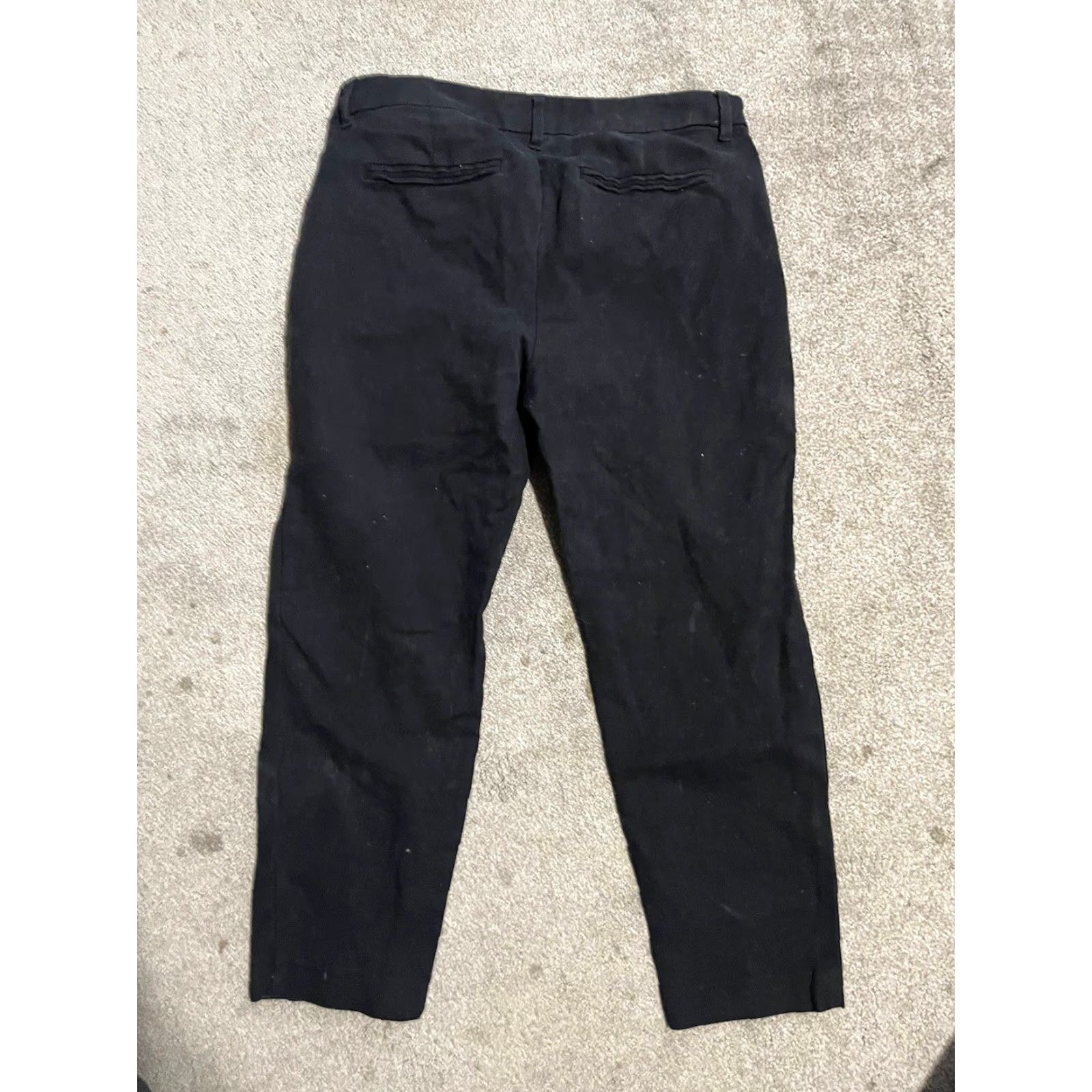 Old Navy Old Navy Harper Dress Pants Womens 6P Black Mid Rise Straight Stretch Career Pants Women 6P Black Dress Pants Boys? Size 28" / US 6 / IT 42 - 3 Thumbnail
