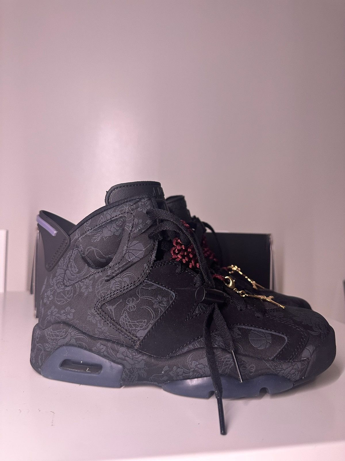 Jordan Brand Air Jordan retro 6 Single Days Retro Black for Women Size US 5.5 / IT 35.5 - 7 Thumbnail
