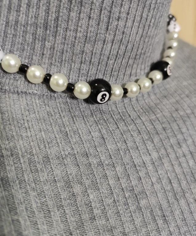 Jewelry × Vintage Pearl 8 Ball Dice Vintage Necklace Size ONE SIZE - 3 Thumbnail