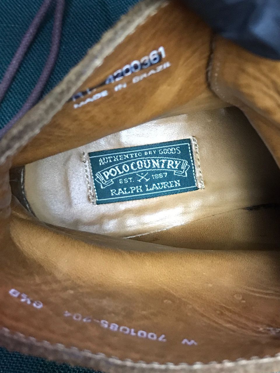 Polo Ralph Lauren × Vintage Vintage Polo Ralph Lauren Suede Leather Boots Size US 6.5 / IT 36.5 - 10 Thumbnail