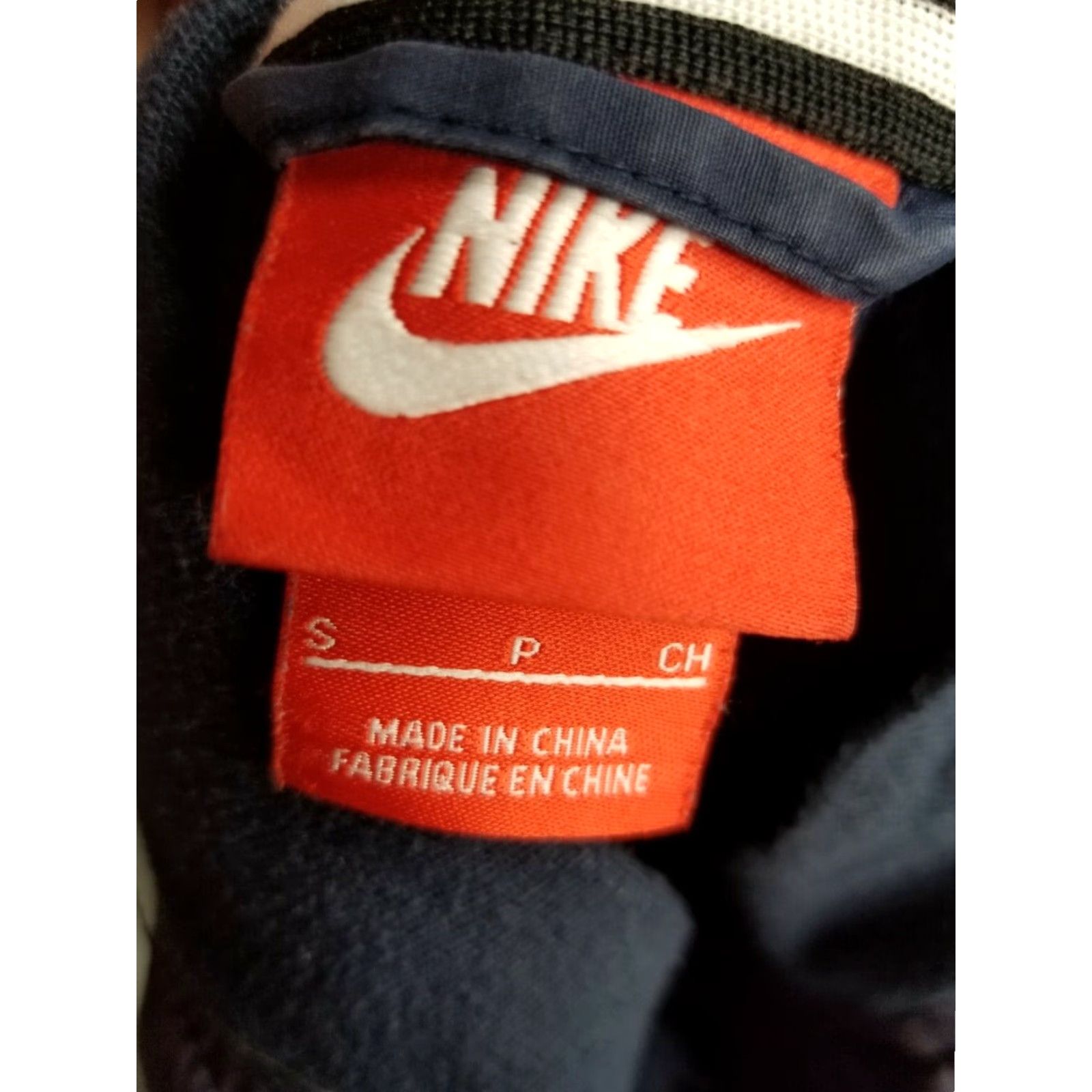 Nike VINTAGE Nike Track Jacket Mens S Blue Navy Red Tag 80s 90s Full Zip Casual Size US S / EU 44-46 / 1 - 4 Thumbnail