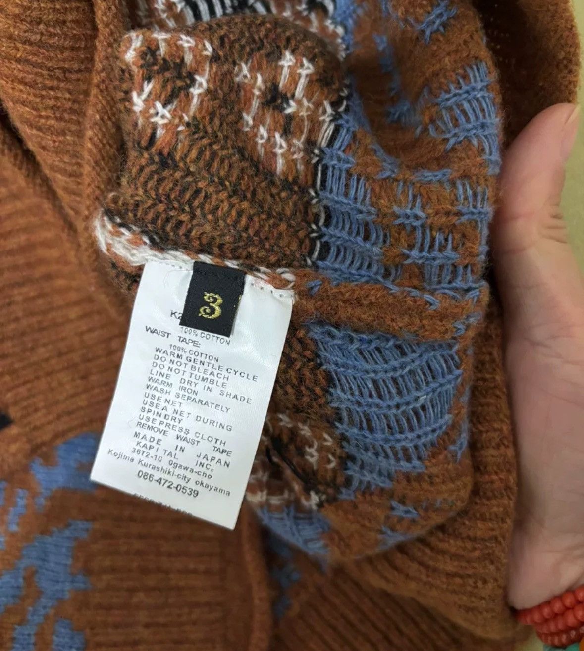 Kapital Kapital Hirata and Hiroshi Sweater2412-Nextarrow Size US L / EU 52-54 / 3 - 5 Thumbnail