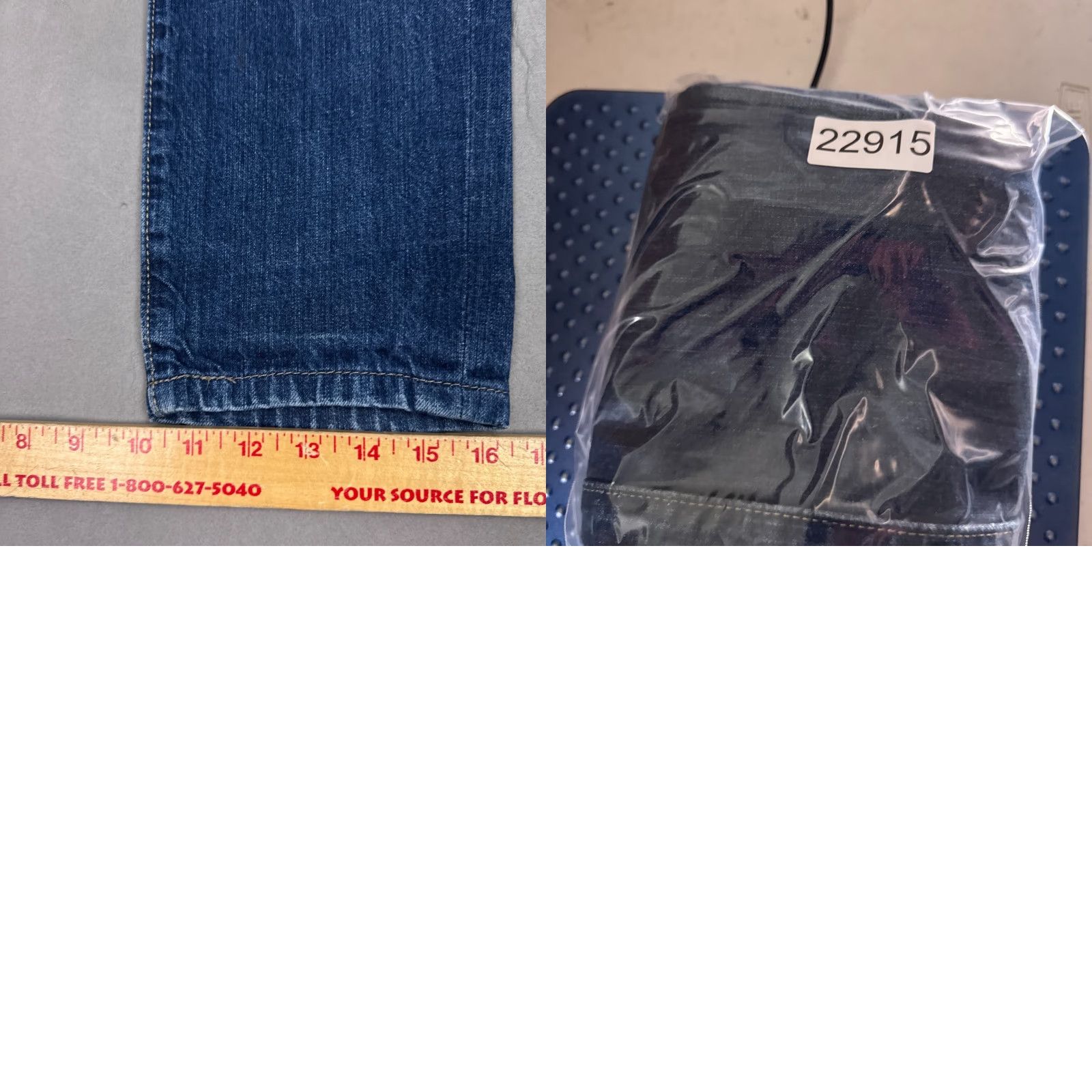 Levi's Levi's 501 Jeans Men 32x34 Blue Denim Pant Button Fly Leg Opening Altered Tapered Size US 32 / EU 48 - 11 Thumbnail