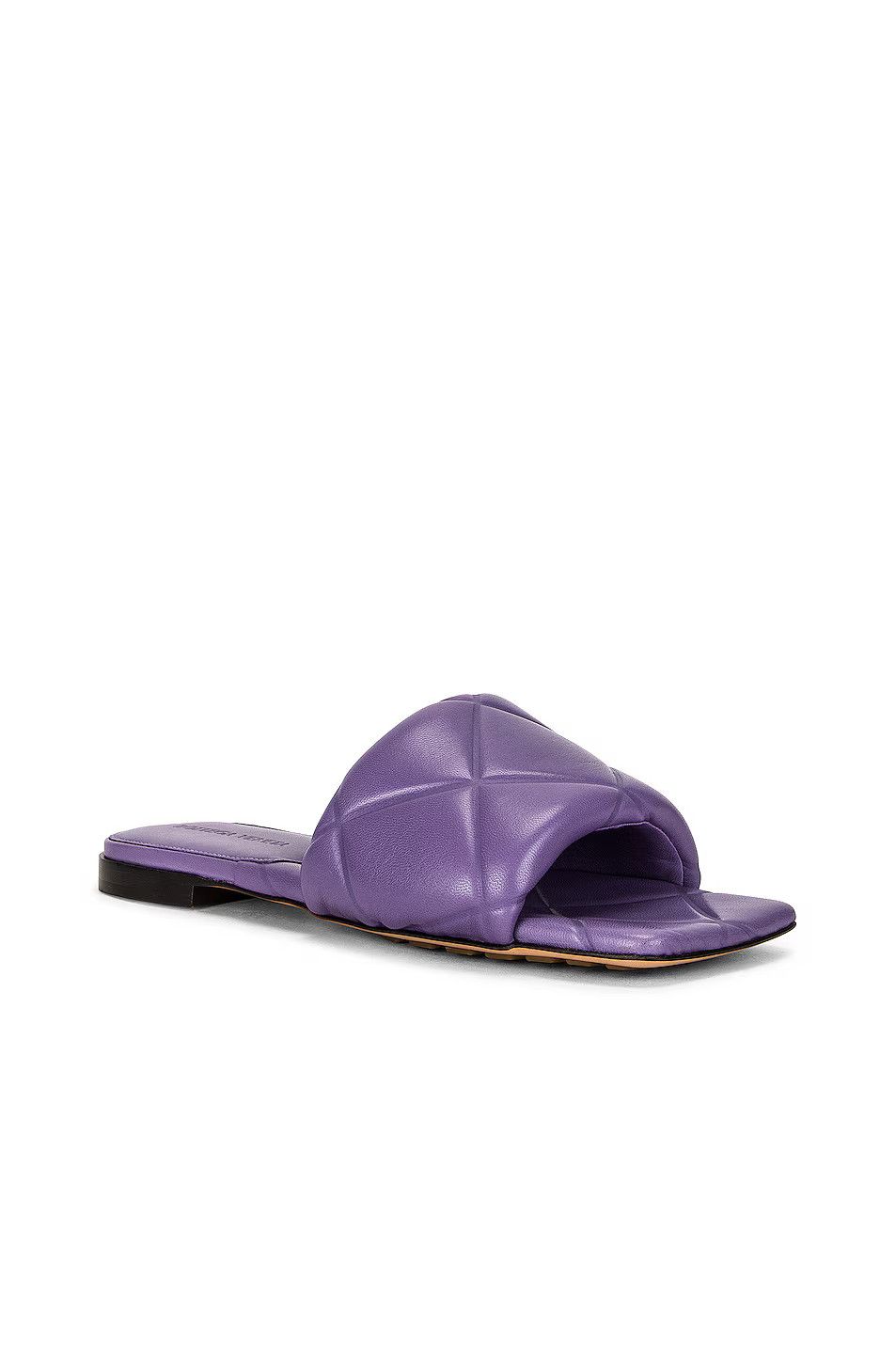 Bottega Veneta o1bcso1str0924 Rubber Lido in Purple Size US 4.5 / IT 34.5 - 3 Thumbnail