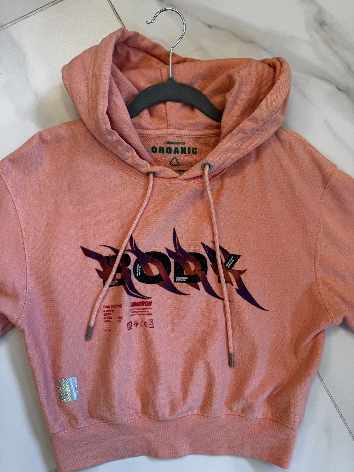 Heron Preston Heron Preston Cropped Hoodie Size S / US 4 / IT 40 - 1 Thumbnail