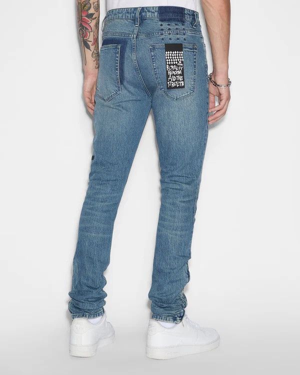 Ksubi Van Winkle Kult side zip skinny fit jeans Size US 32 / EU 48 - 21 Thumbnail