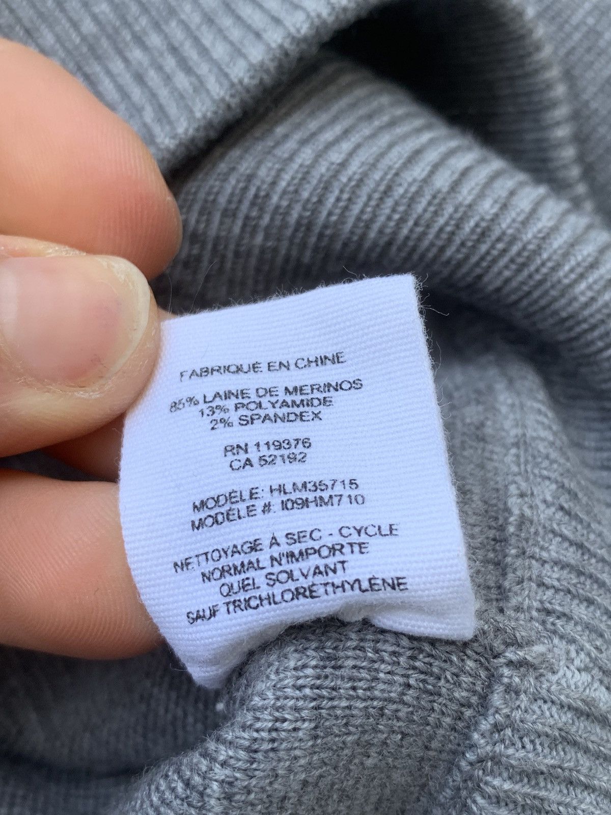 Helmut Lang Helmut Lang Merine Wool Colorblock Pattern Pullover Size US M / EU 48-50 / 2 - 7 Thumbnail