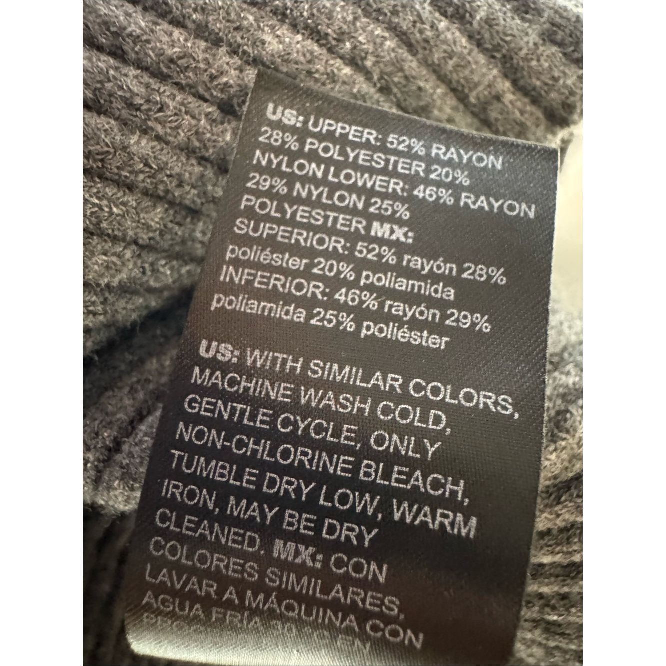 White House Black Market White House Black Market Off-Shoulder Ribbed Grey Sweater D Size XS / US 0-2 / IT 36-38 - 8 Thumbnail