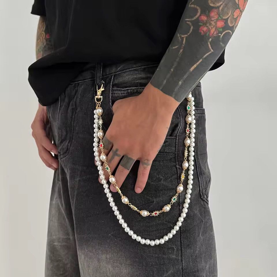 Jewelry Double Layer Wallet chain Size ONE SIZE - 3 Thumbnail