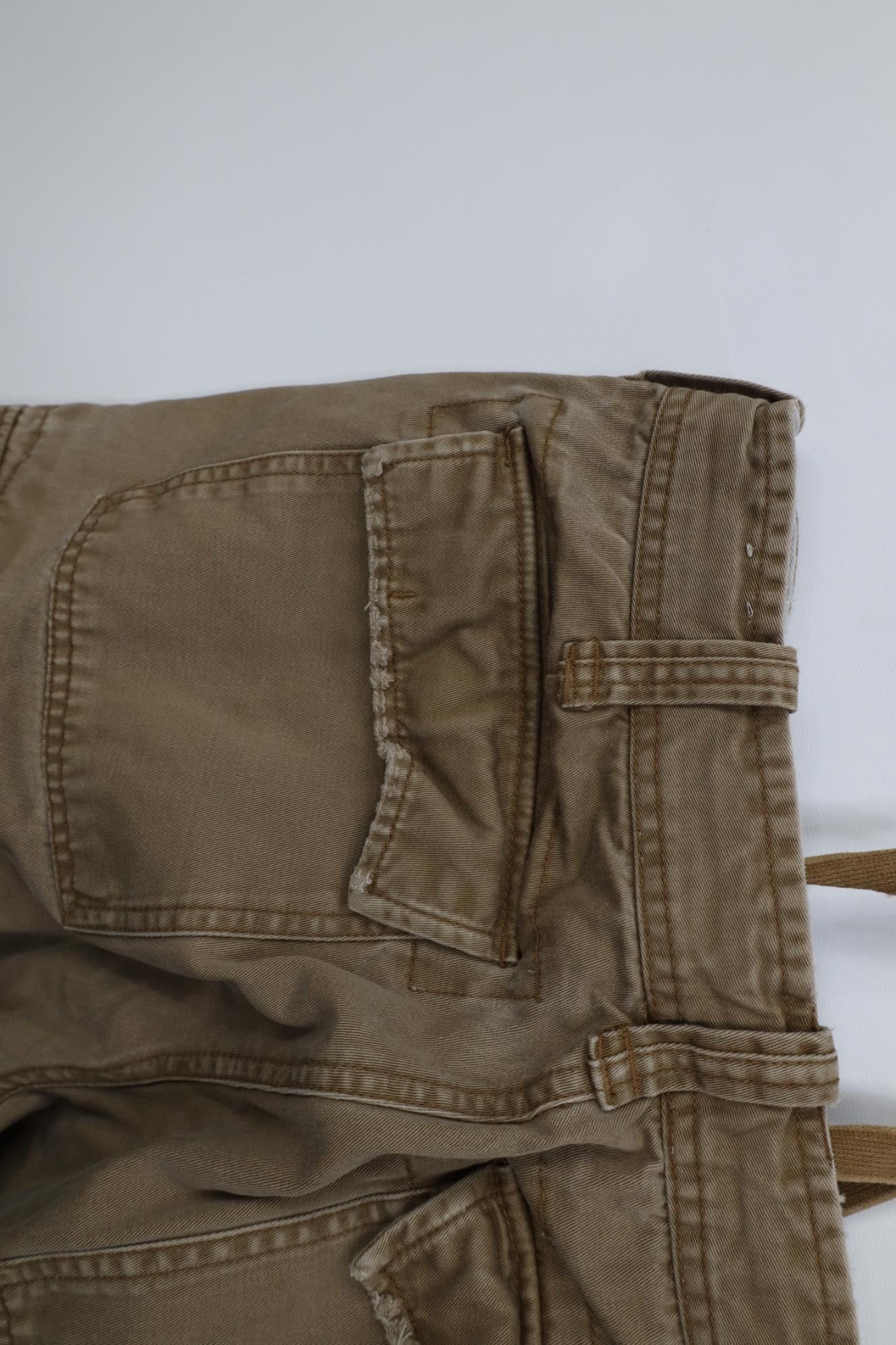 Aeropostale Vintage 90s Y2K Aeropostale Surplus Wide Leg Cargo Pants Size US 32 / EU 48 - 15 Thumbnail