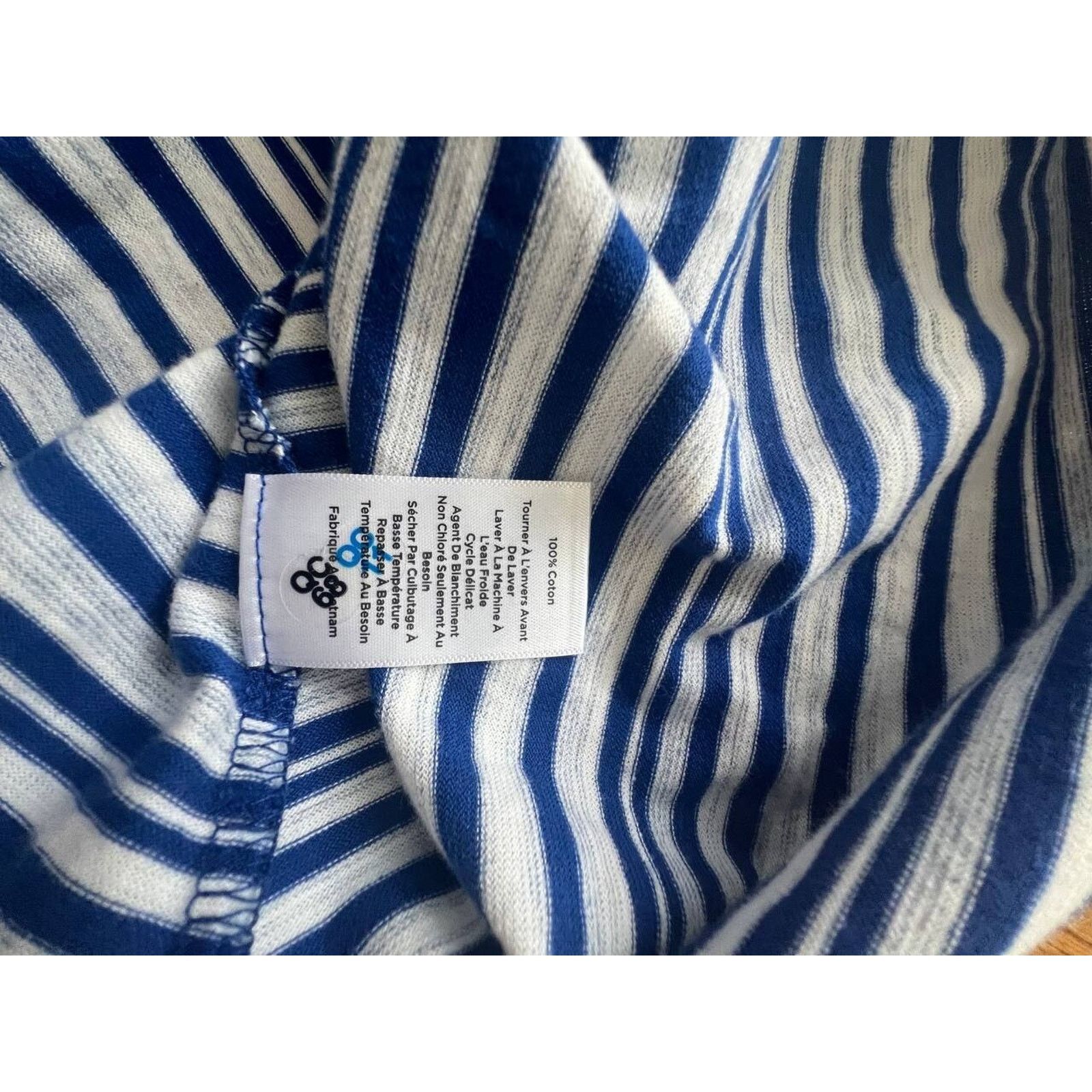 Robert Talbott Talbots Blue Sleeveles Tank Dress Side Tie Cotton XL A000911 Size XL / US 12-14 / IT 48-50 - 6 Thumbnail