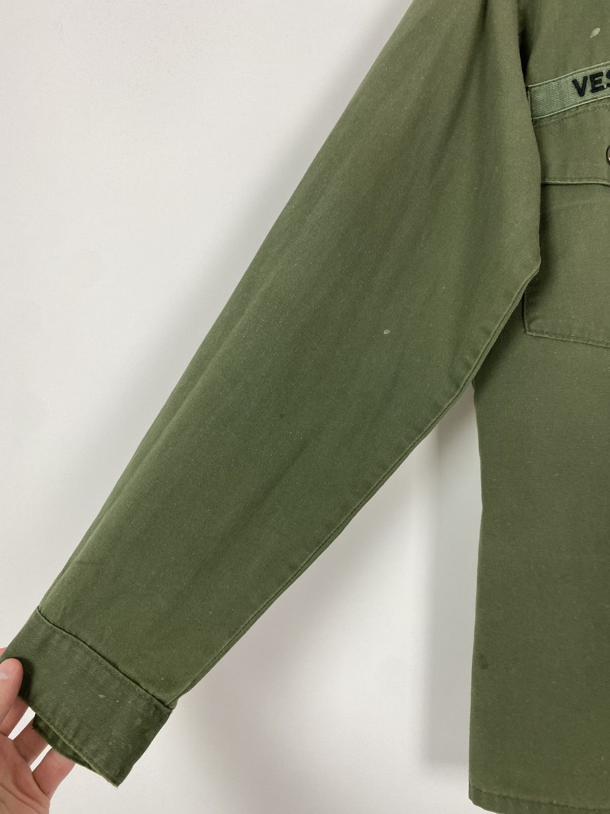 Vintage 1970s Vintage US Army Shirt Size US M / EU 48-50 / 2 - 8 Thumbnail