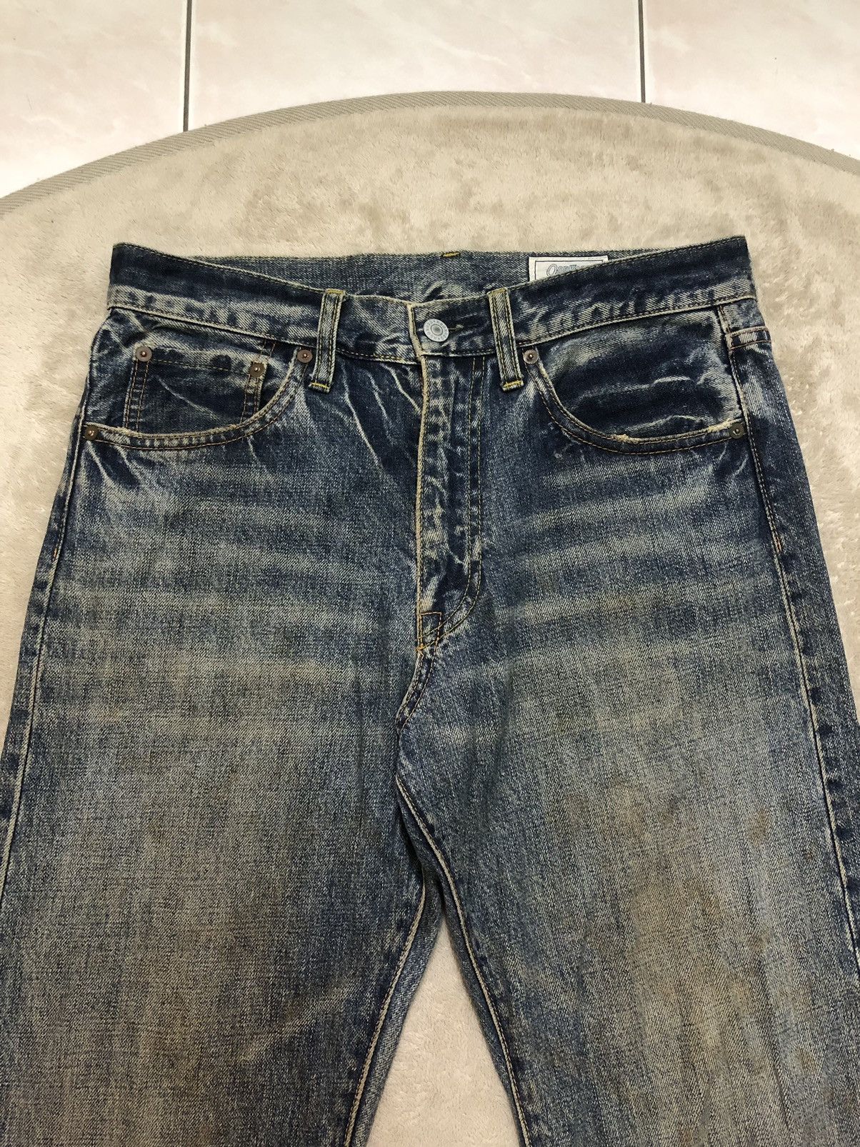 Oshkosh × Vintage 💥Vintage Oshkosh Distressed Denim Size US 32 / EU 48 - 2 Thumbnail