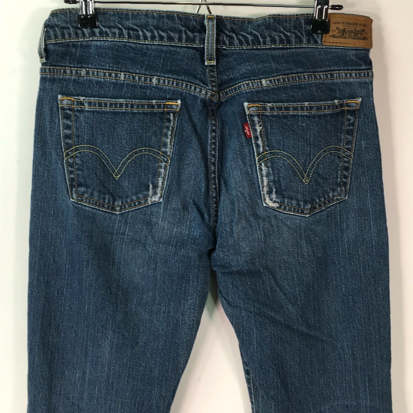 Levi's Levi's 515 Women's Bootcut Jeans Size 10 Regular Fit Blue Denim 32x32 Stylish Casual Size 32" / US 10 / IT 46 - 3 Thumbnail