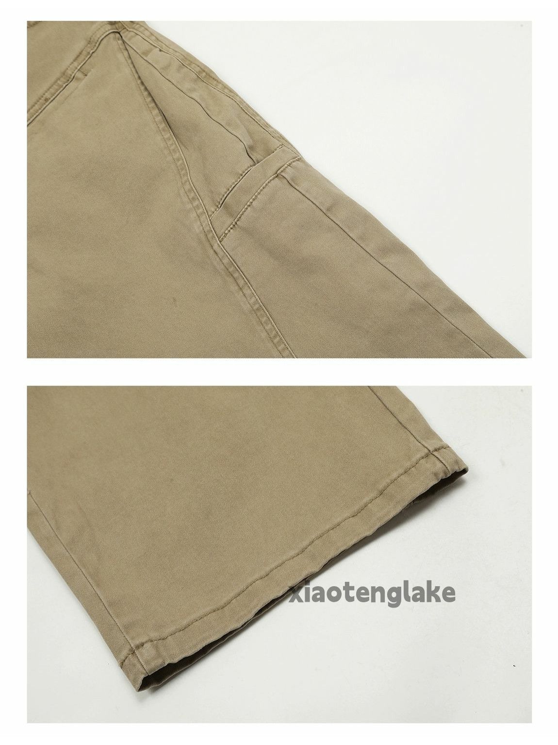 Designer × Japanese Brand × Vintage washed faded workwear loose baggy cargo pants Size US 32 / EU 48 - 3 Thumbnail