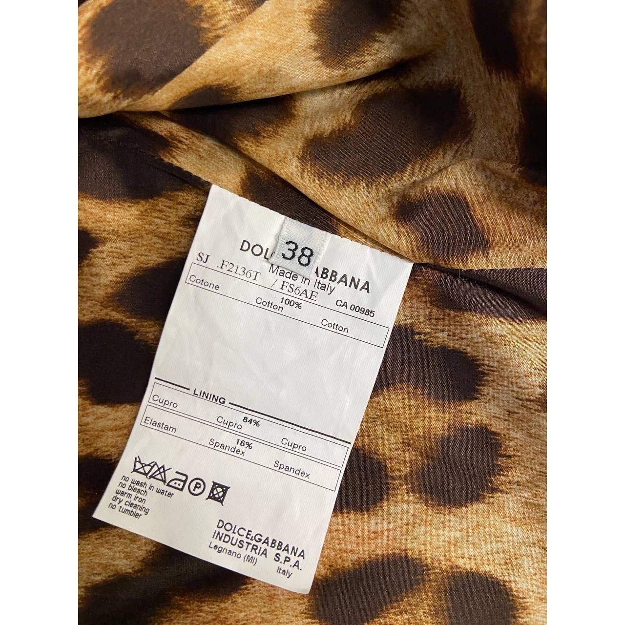 Dolce & Gabbana Dolce & Gabbana Floral Cotton Jacket IT38 XS Size XS / US 0-2 / IT 36-38 - 7 Thumbnail