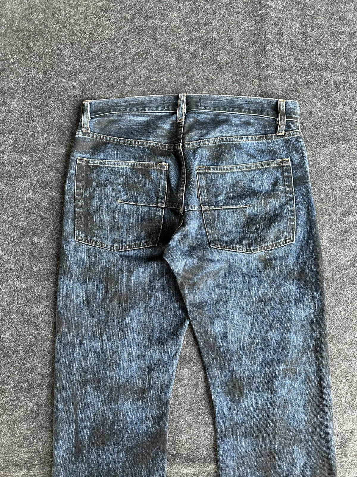 Issey Miyake 90s Cabane De Zucca Issey Miyake Vintage Denim W32 D486 Size US 32 / EU 48 - 5 Thumbnail