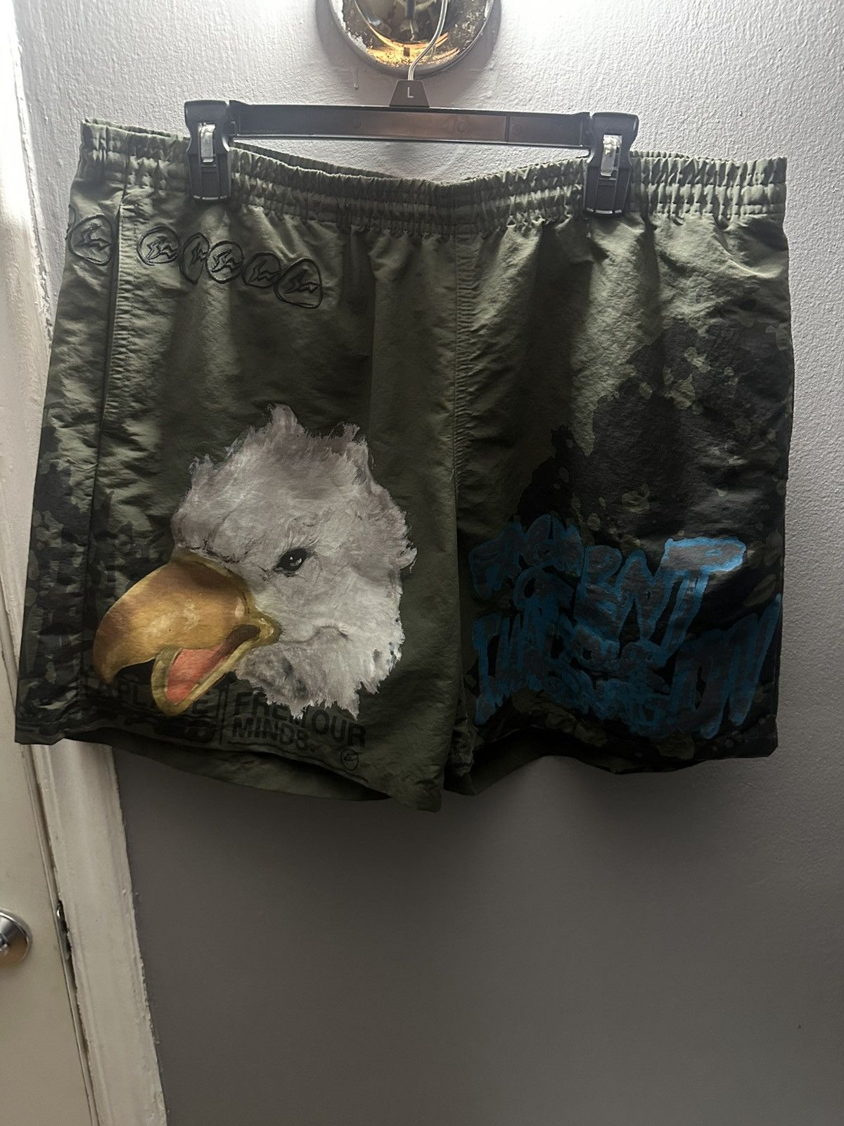 Fragment Design Travis Scott x Fragment Nylon Shorts Size US 36 / EU 52 - 1 Thumbnail