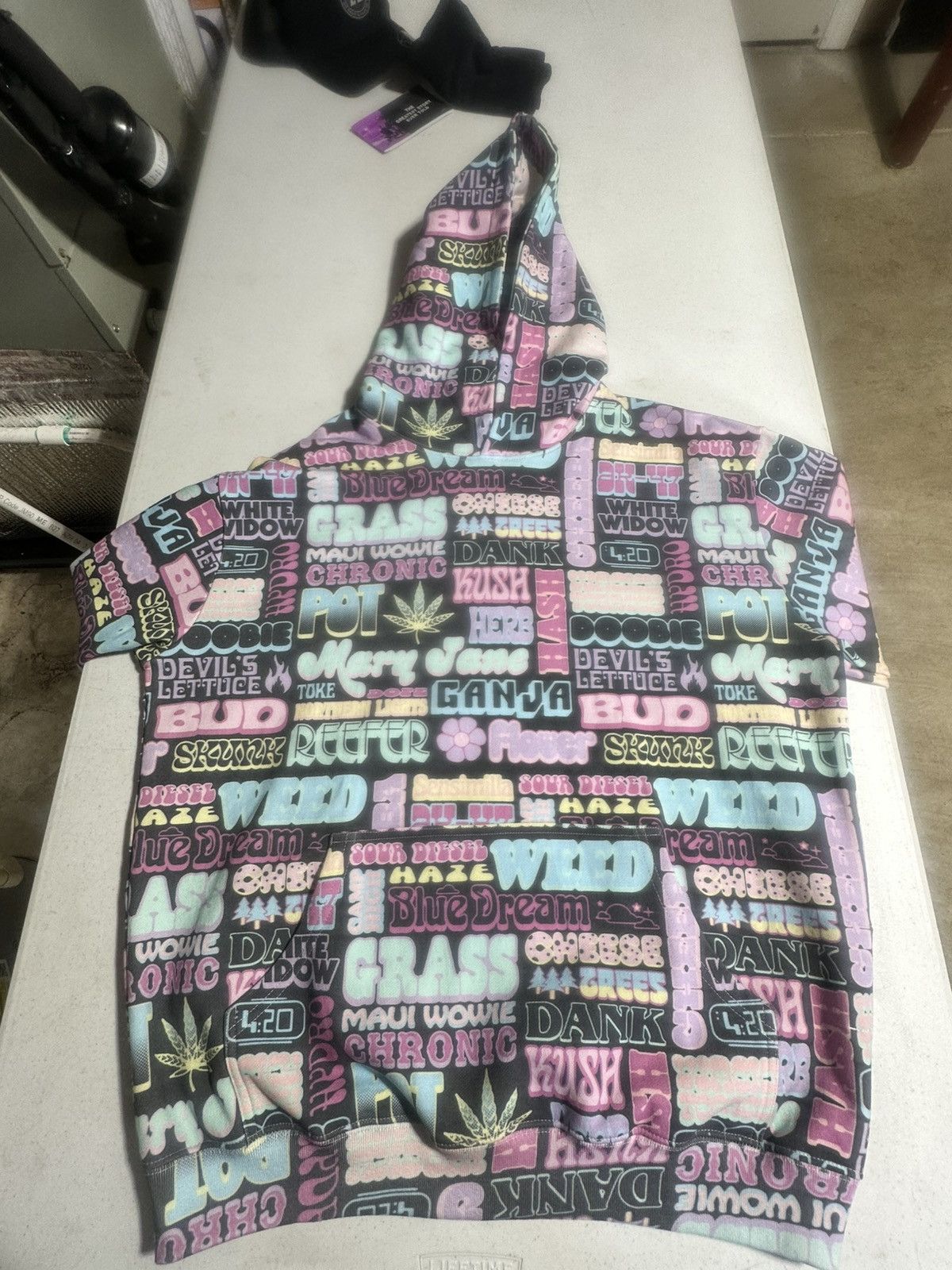 Cannabis hoodie camp high collective