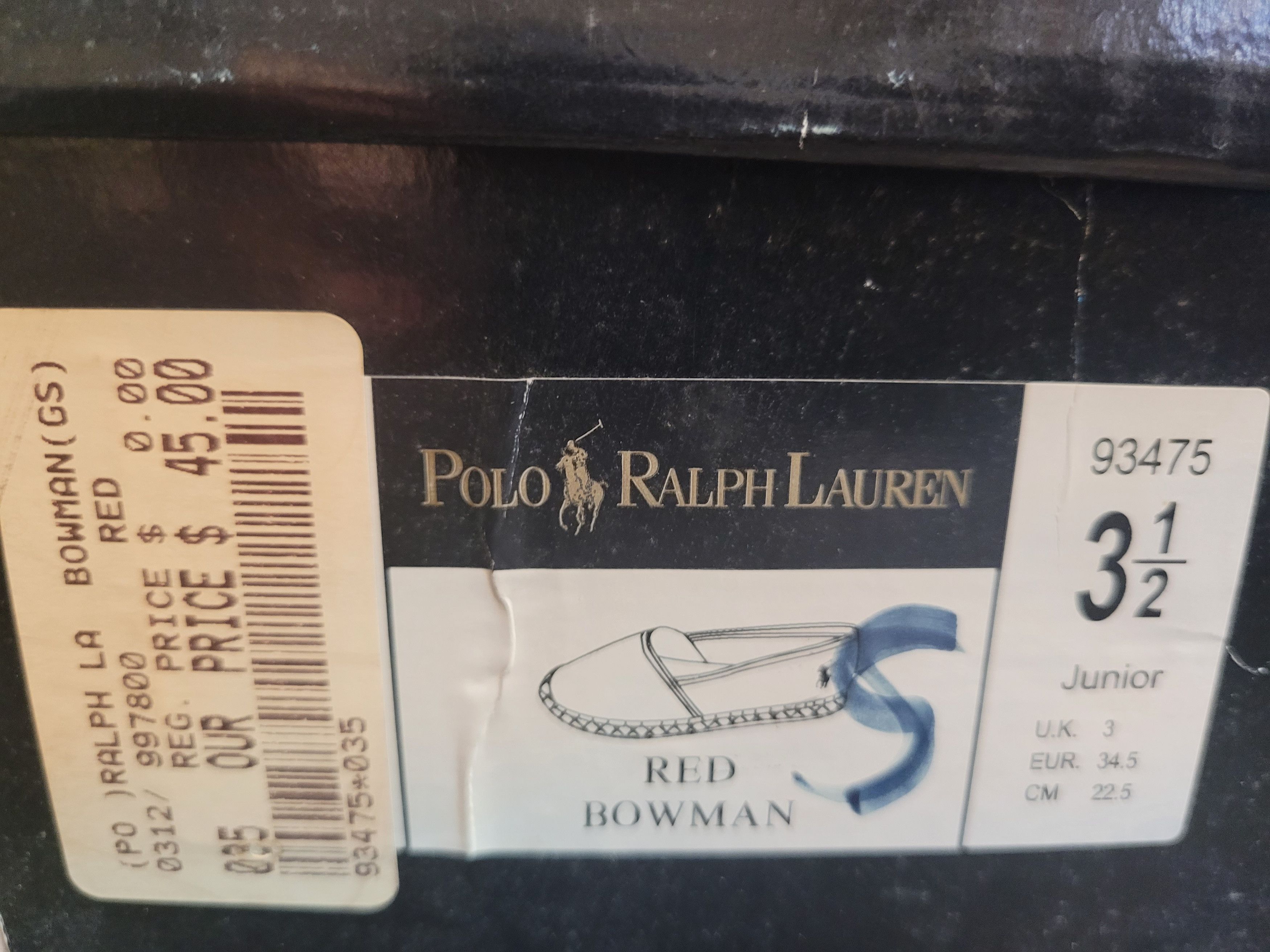 Polo Ralph Lauren Turquoise Bowman GS size 3.5, women size 5 Size US 5 / IT 35 - 5 Thumbnail