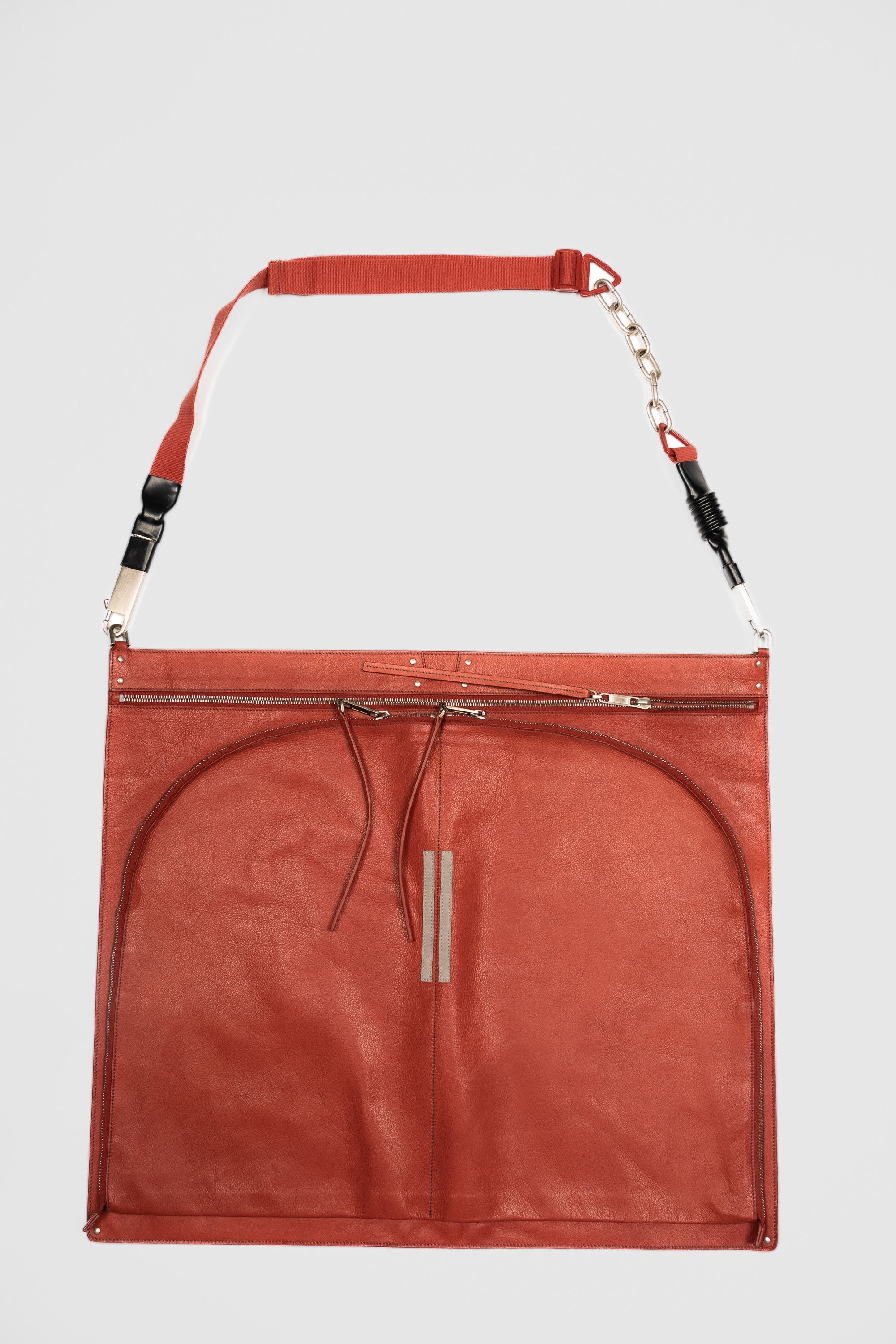 Rick Owens Red Big Adri Bag