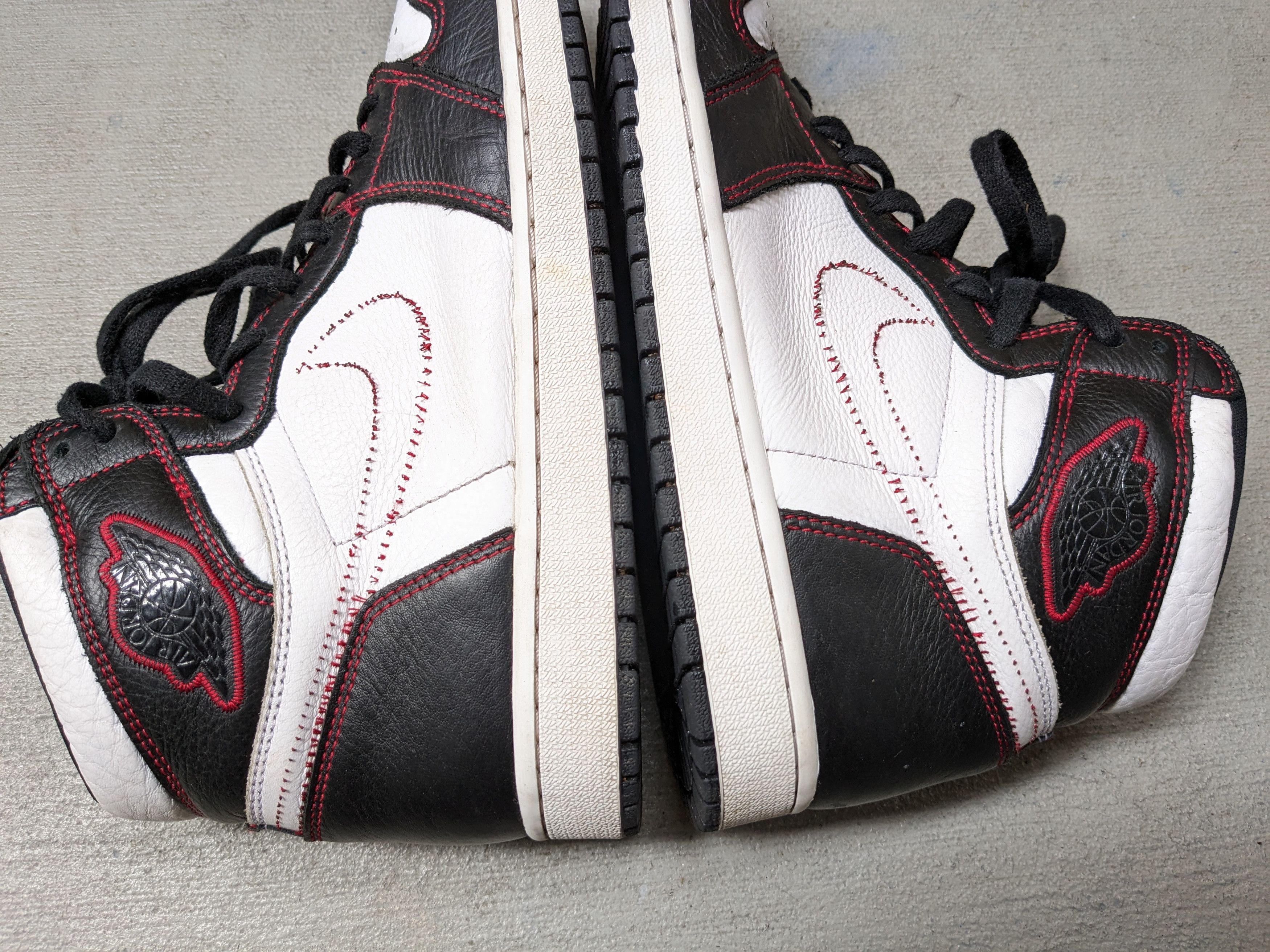 Jordan Brand Nike Air Jordan 1 High Defiant 11 Retro Leather CD6579-071 Size US 11 / EU 44 - 7 Thumbnail