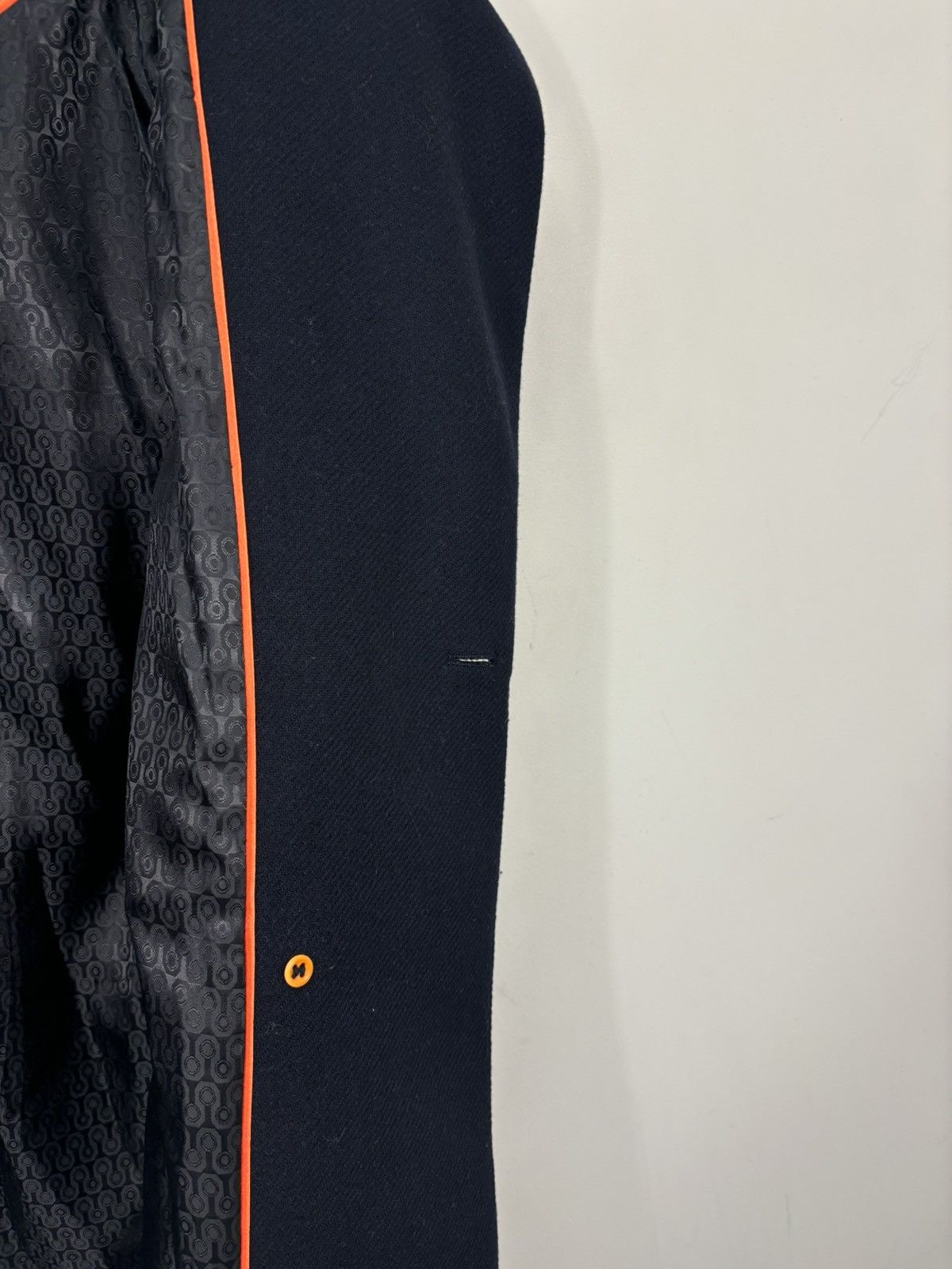 Other Maison Lener Women’s Navy Wool Blend Double Breasted Peacoat Size S / US 4 / IT 40 - 14 Thumbnail