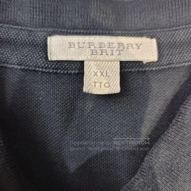 Burberry Burberry Black Cotton Women's T-Shirt in XXL. Size XXL / US 16-18 / IT 52-54 - 3 Thumbnail
