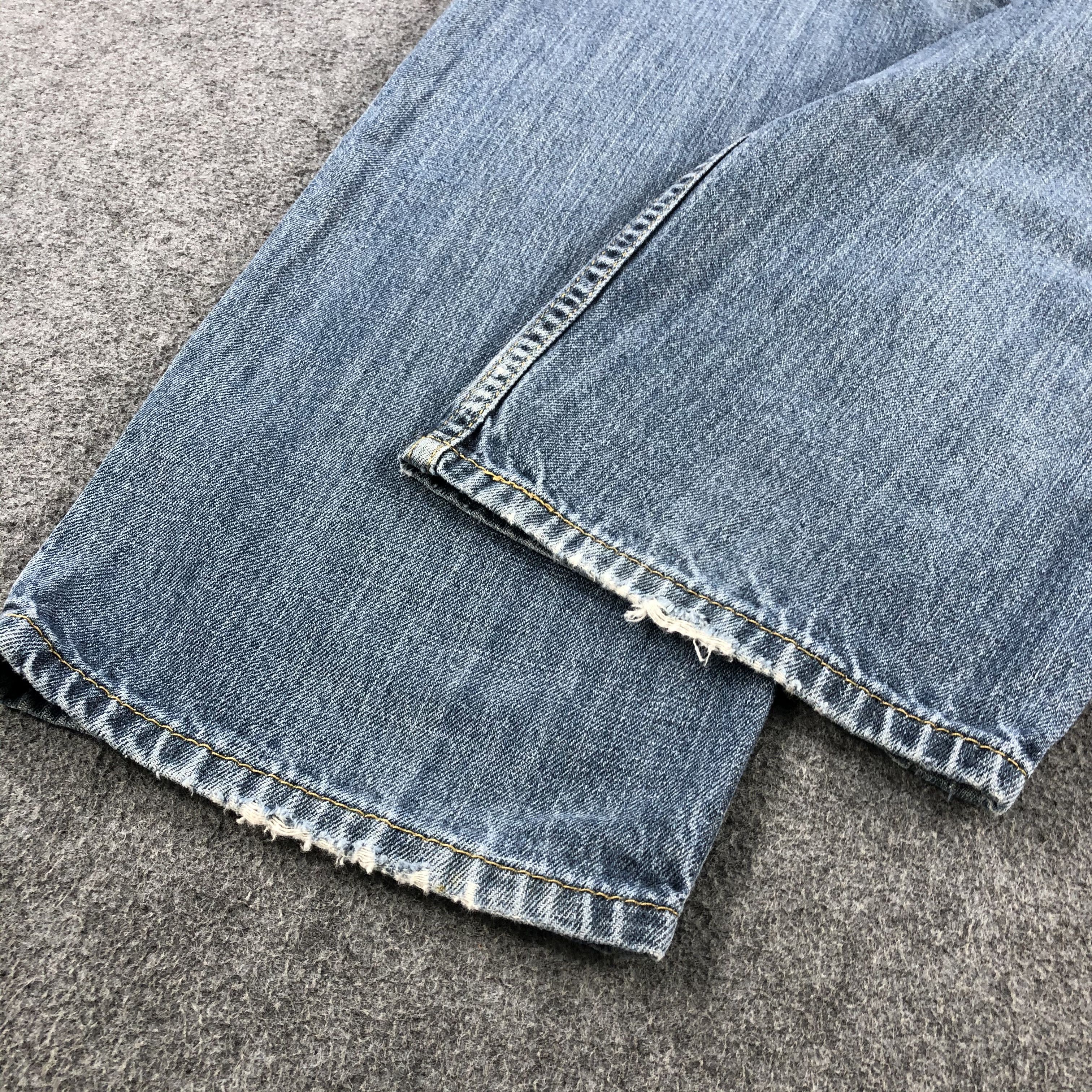 Levi's Vintage Blue Wash Levis 550 Jeans-J2088 Size US 35 - 6 Thumbnail