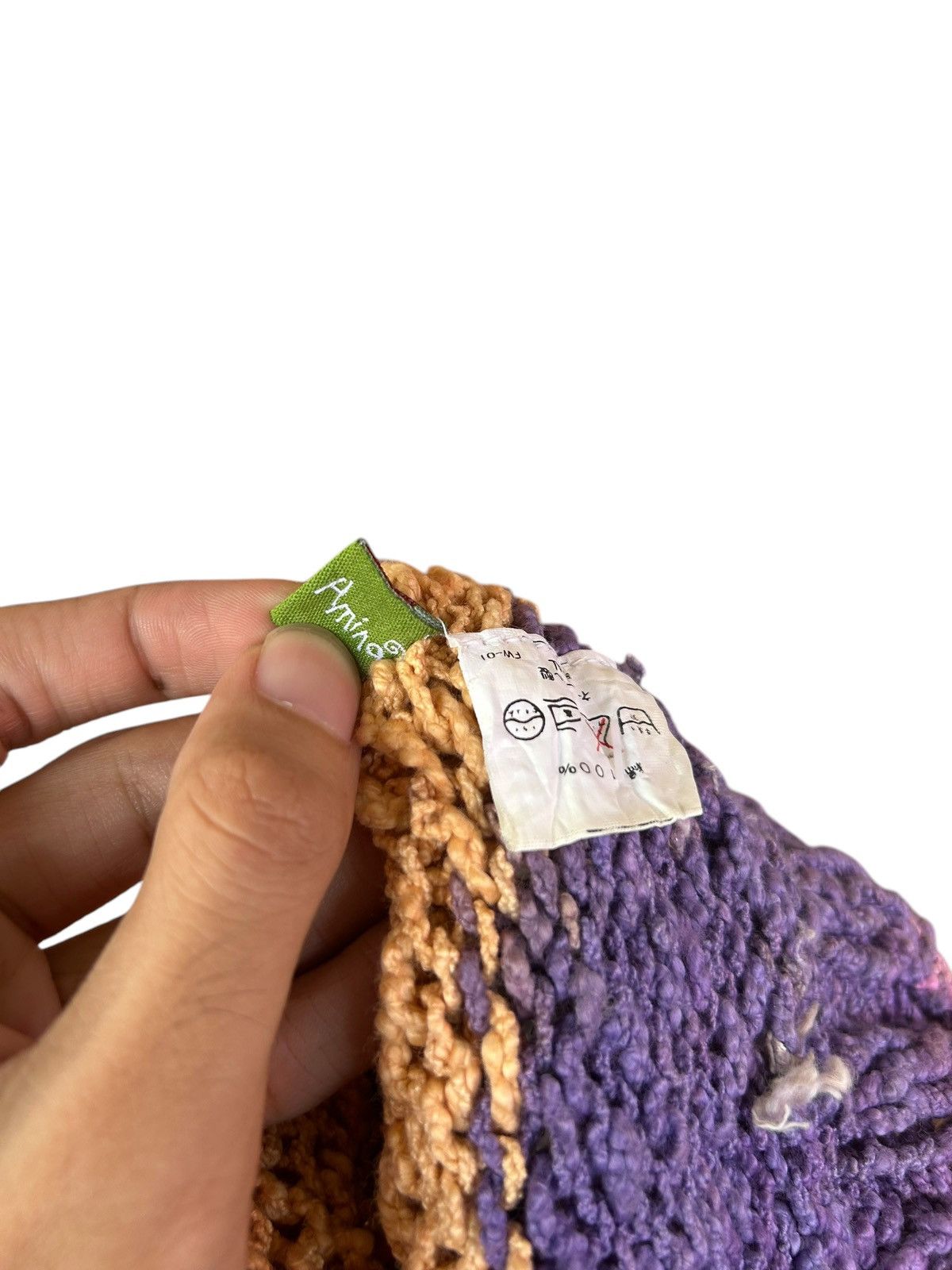 Japanese Brand × Kapital × Vintage Amina Crochet Knitted Beanie Hats Size ONE SIZE - 8 Thumbnail